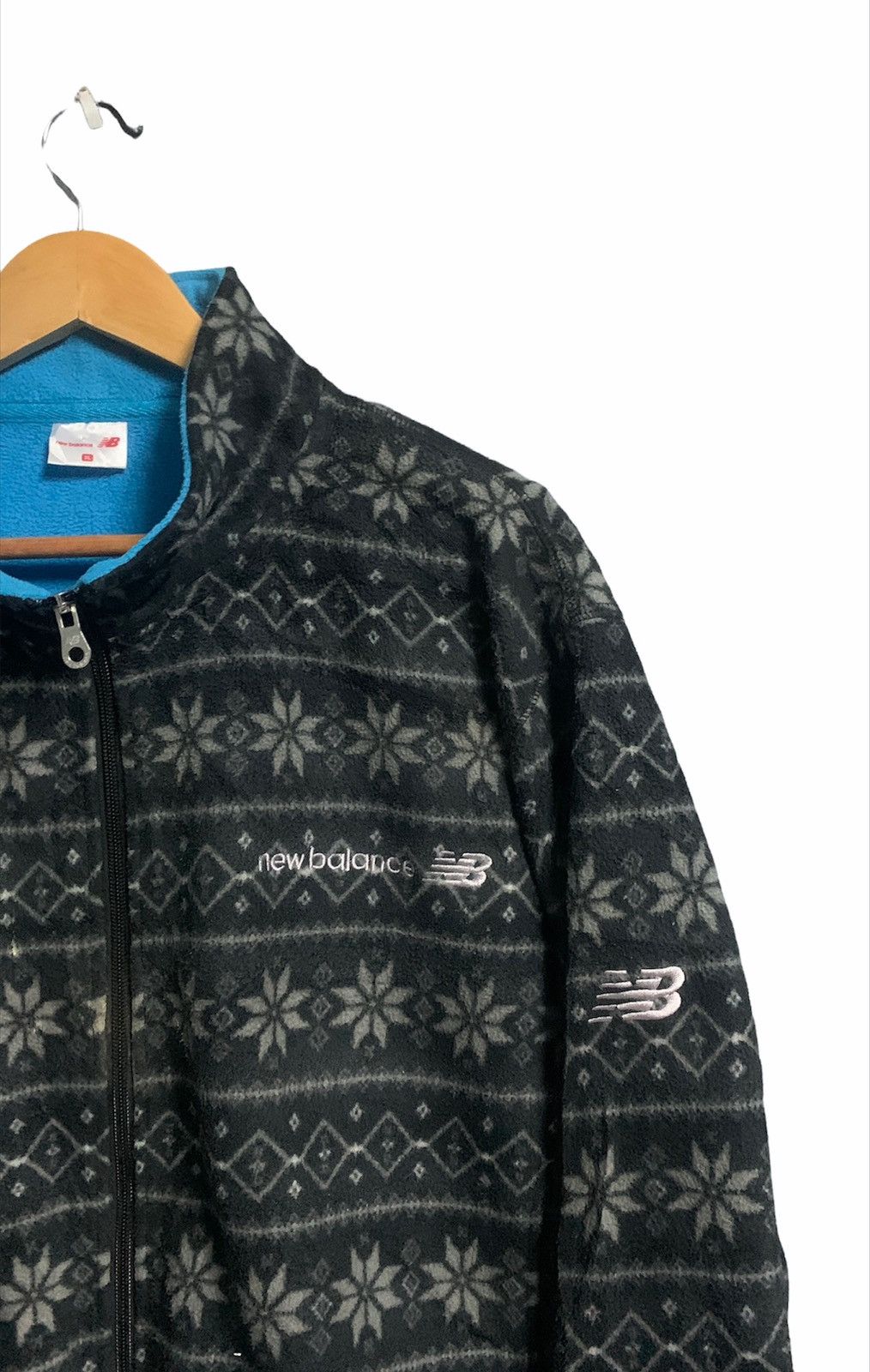 New Balance NEW BALANCE FLEECE NAVAJO NATIVE OUTDOOR JACKET Size US XXL / EU 58 / 5 - 3 Thumbnail