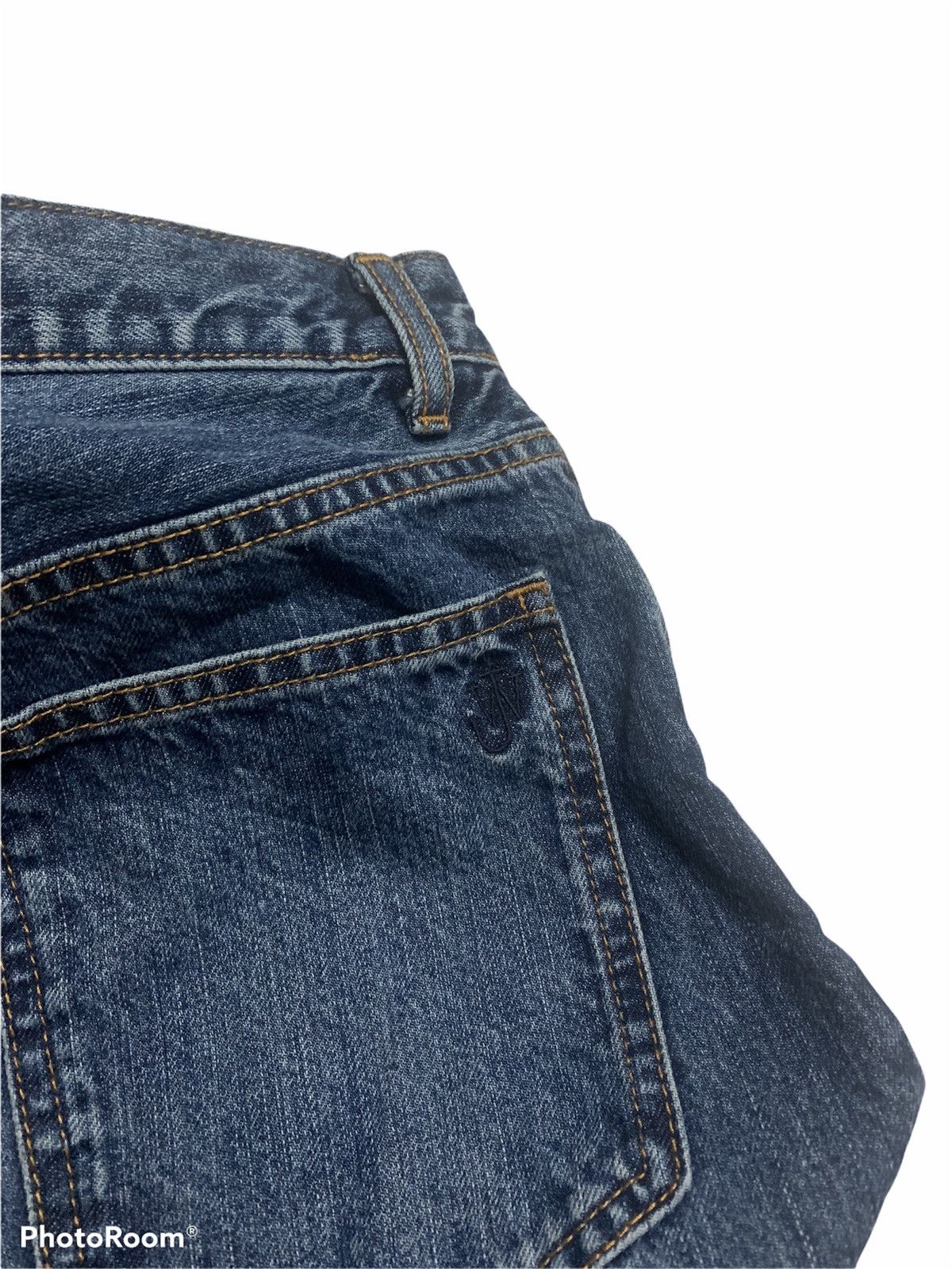 JW Anderson JW ANDERSON EMBROIDERY LOGO WASHED BLUE DENIM Size US 32 / EU 48 - 8 Thumbnail