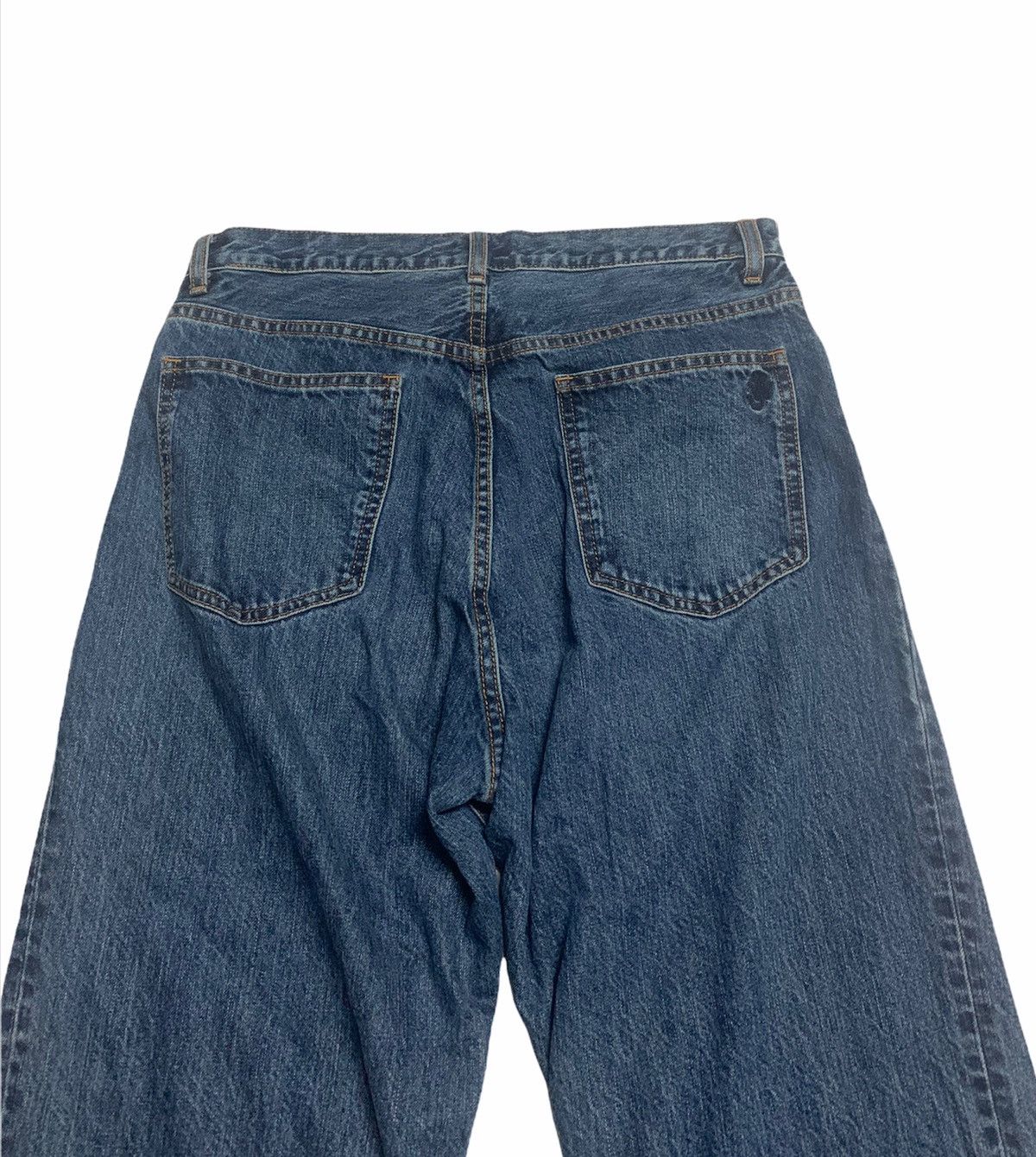 JW Anderson JW ANDERSON EMBROIDERY LOGO WASHED BLUE DENIM Size US 32 / EU 48 - 6 Thumbnail