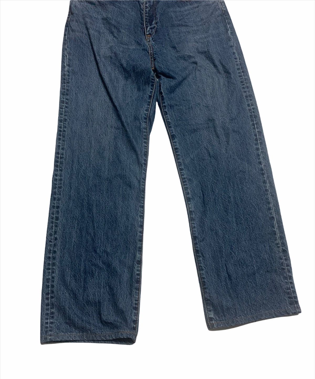 JW Anderson JW ANDERSON EMBROIDERY LOGO WASHED BLUE DENIM Size US 32 / EU 48 - 4 Thumbnail