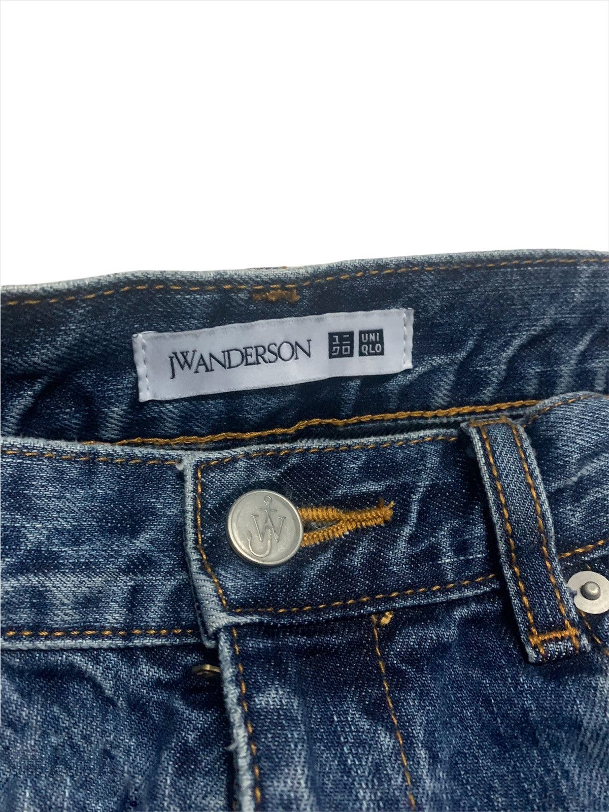 JW Anderson JW ANDERSON EMBROIDERY LOGO WASHED BLUE DENIM Size US 32 / EU 48 - 7 Thumbnail