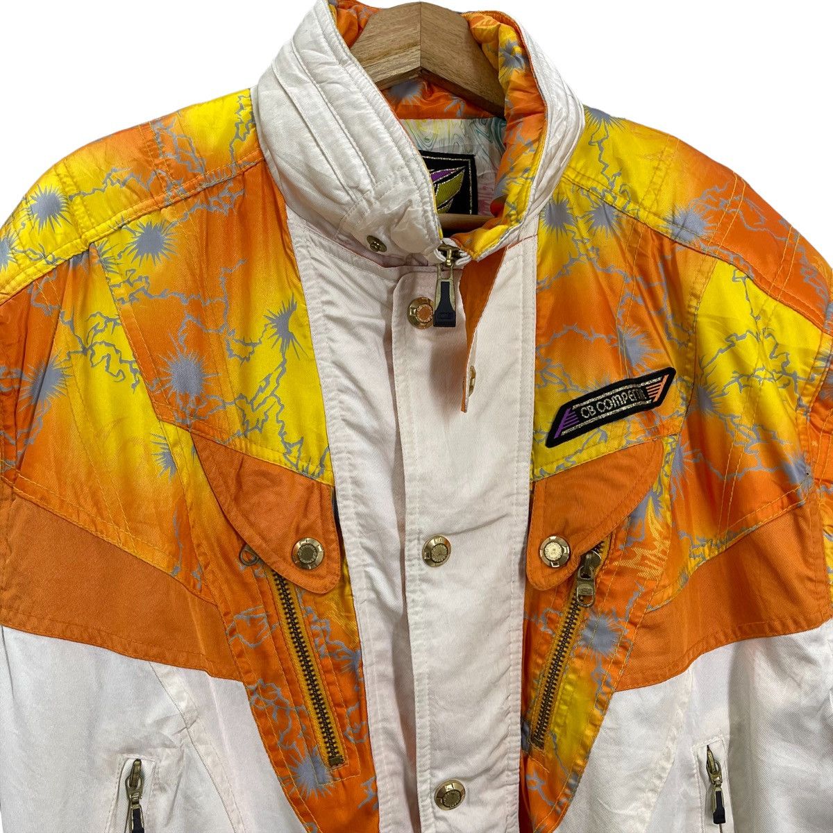 CB Sports Vintage CB Sport White Fullzip Ski Jacket Size M Size US M / EU 48-50 / 2 - 4 Thumbnail