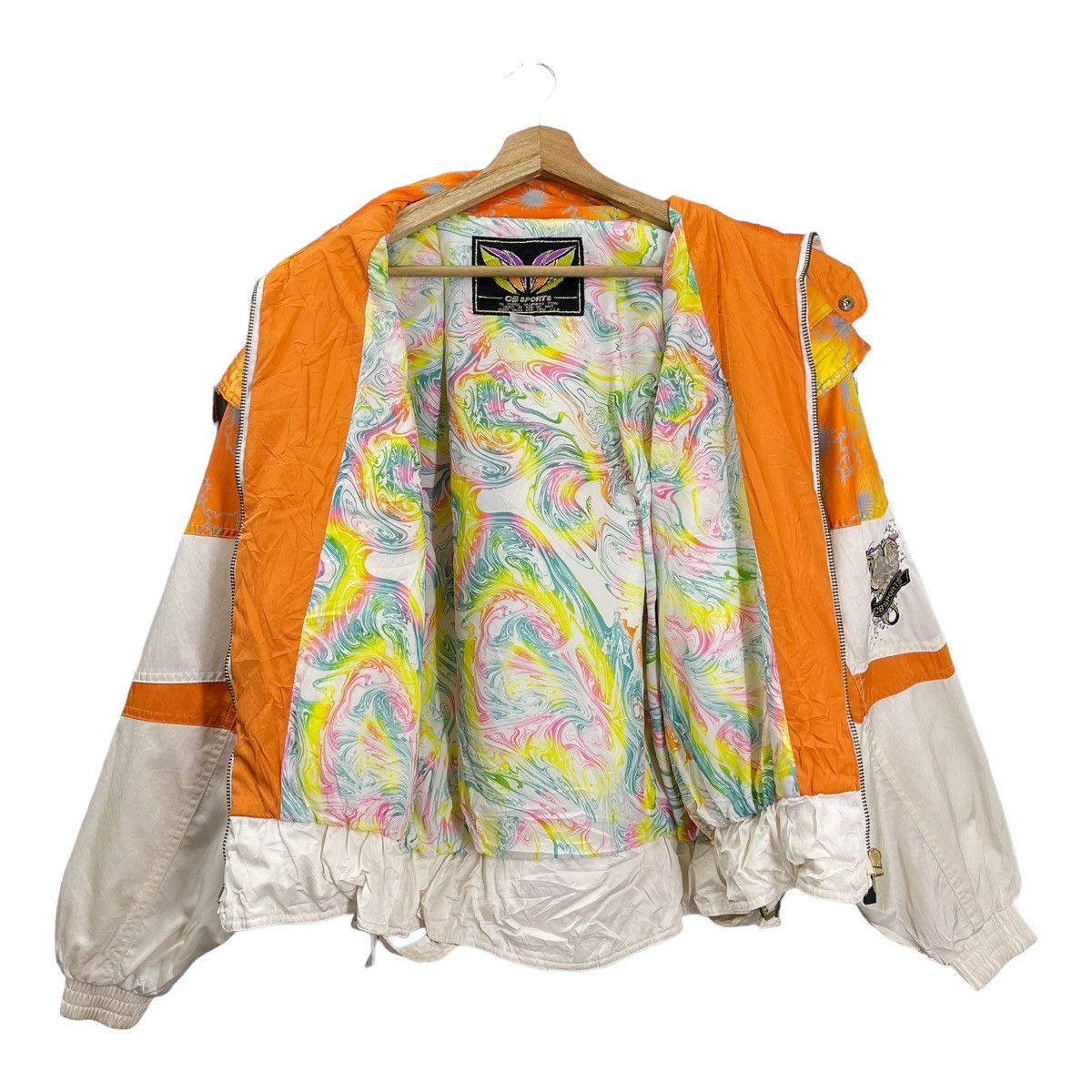 CB Sports Vintage CB Sport White Fullzip Ski Jacket Size M Size US M / EU 48-50 / 2 - 7 Thumbnail