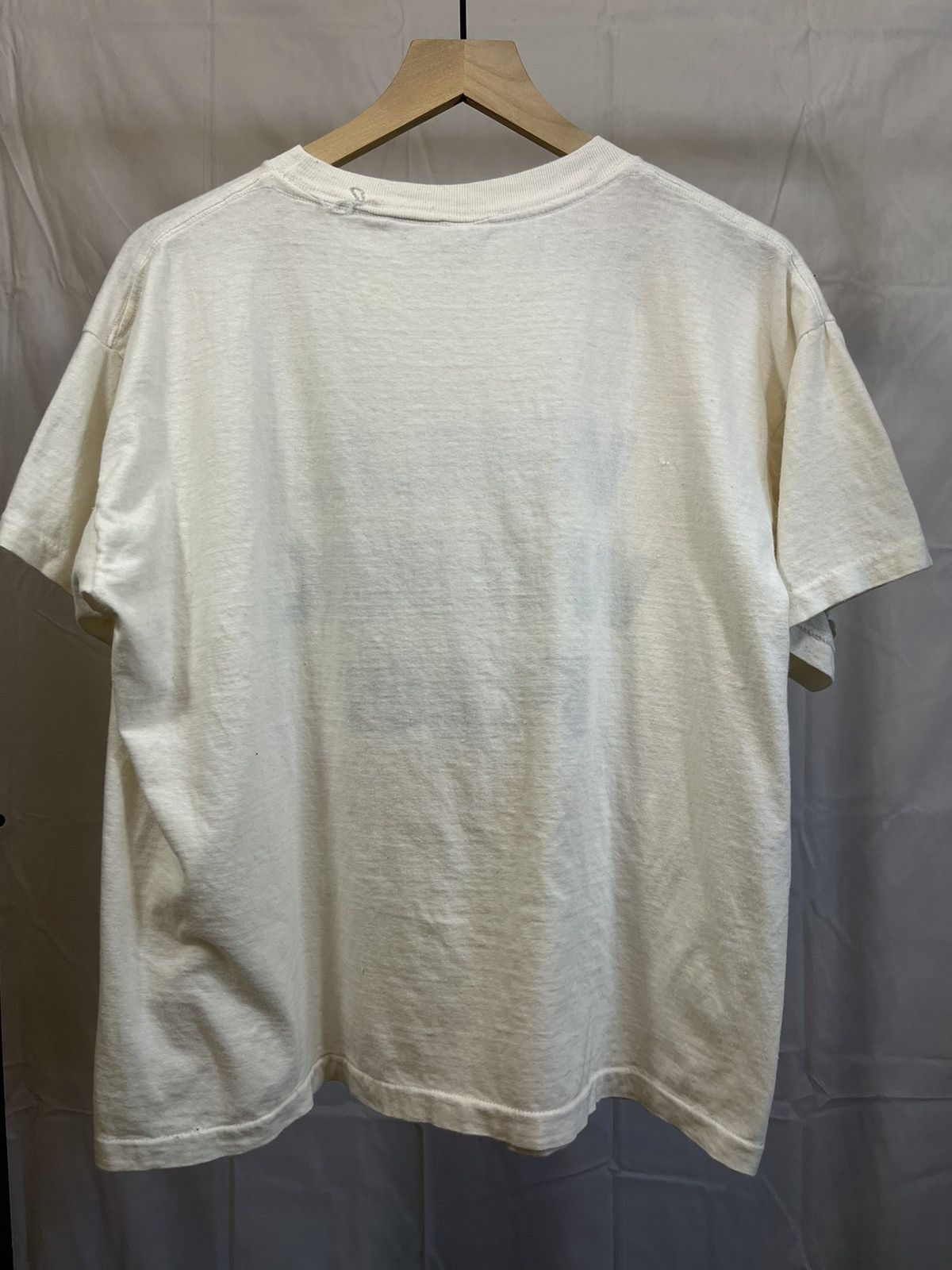 Vintage Single Stitch Will Work For Beer Distressed Tee Size US L / EU 52-54 / 3 - 5 Thumbnail