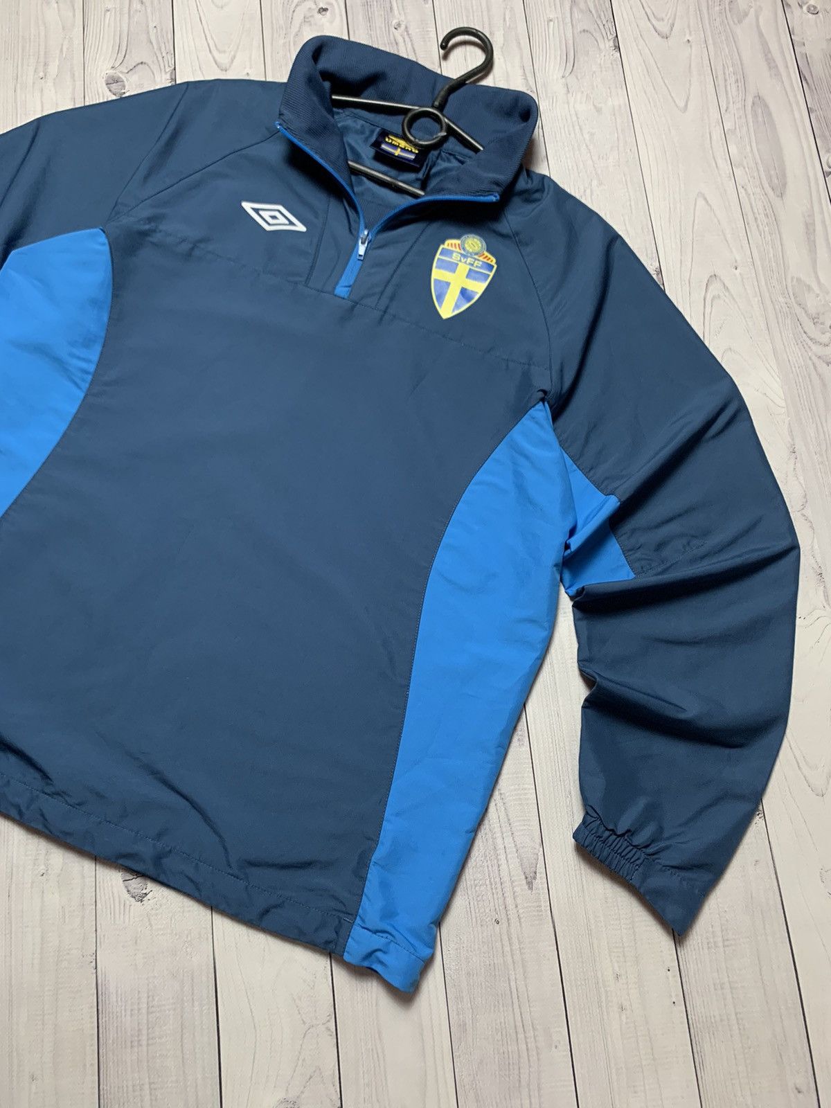 Umbro × Vintage Vintage soccer jacket Umbro Sweden size M Size US M / EU 48-50 / 2 - 2 Thumbnail
