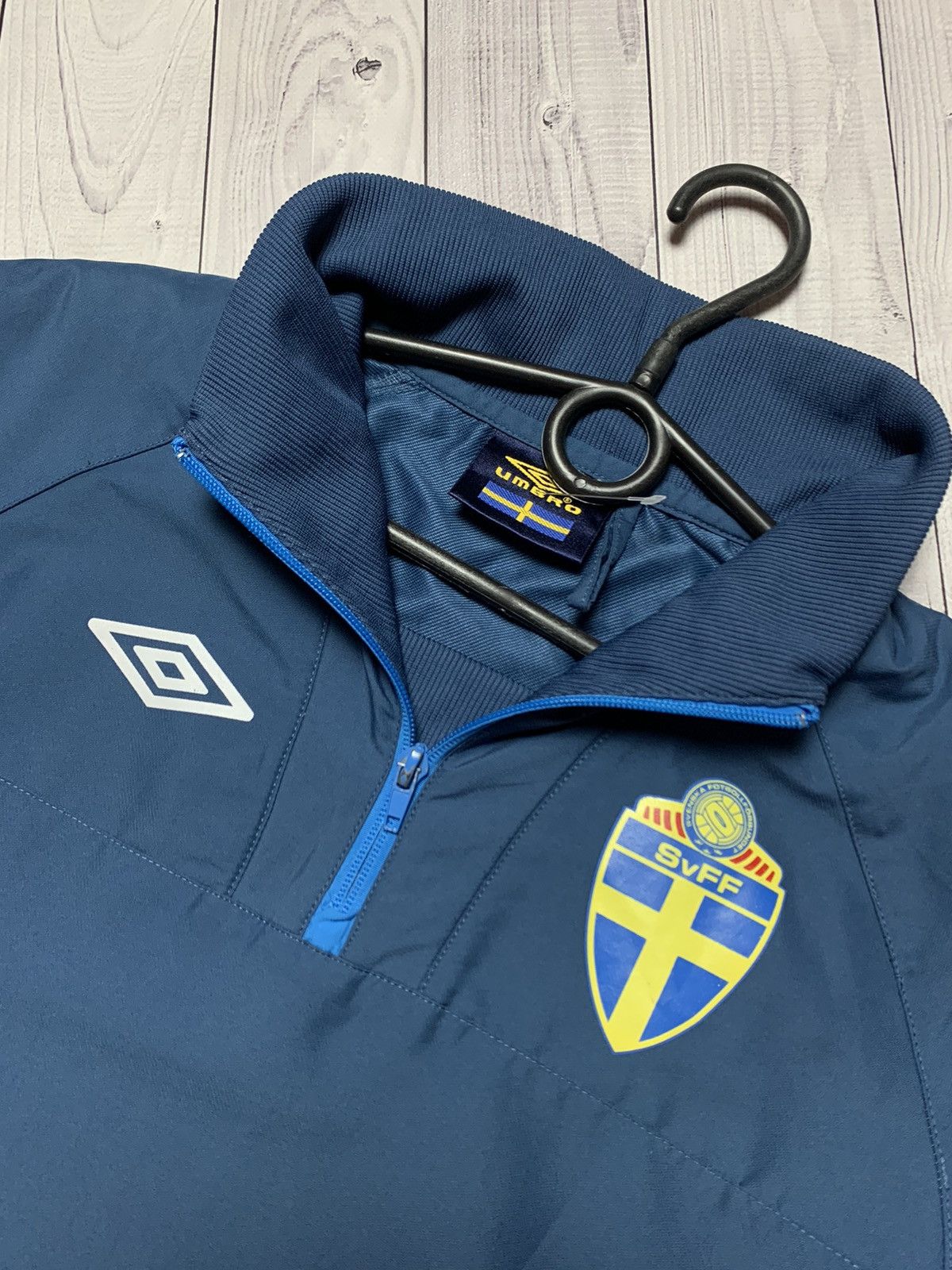 Umbro × Vintage Vintage soccer jacket Umbro Sweden size M Size US M / EU 48-50 / 2 - 4 Thumbnail