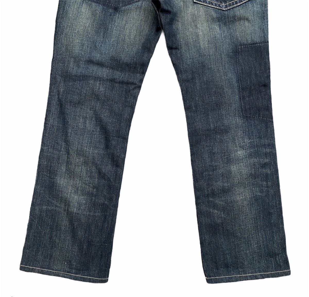 Neil Barrett Neil Barrett Indigo Rare Design Denim Blue Jeans Pants 2006 Size US 33 - 9 Thumbnail