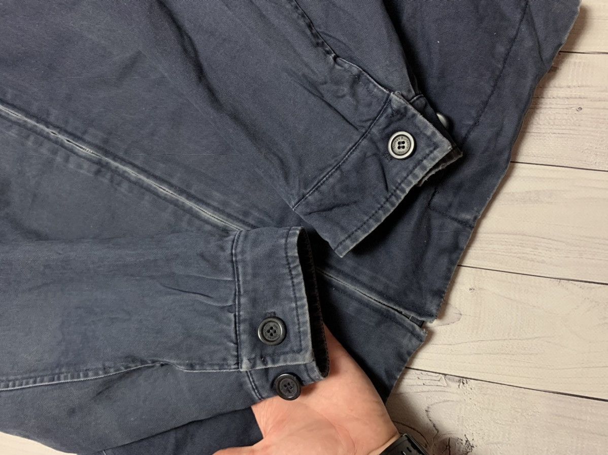 Vintage denim jacket Thomas Burberry size XL plaid