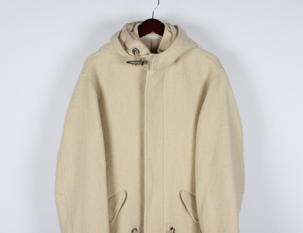 Yohji Yamamoto Vintage Hooded Wool Parka Coat Long Jacket Size US M / EU 48-50 / 2 - 2 Thumbnail