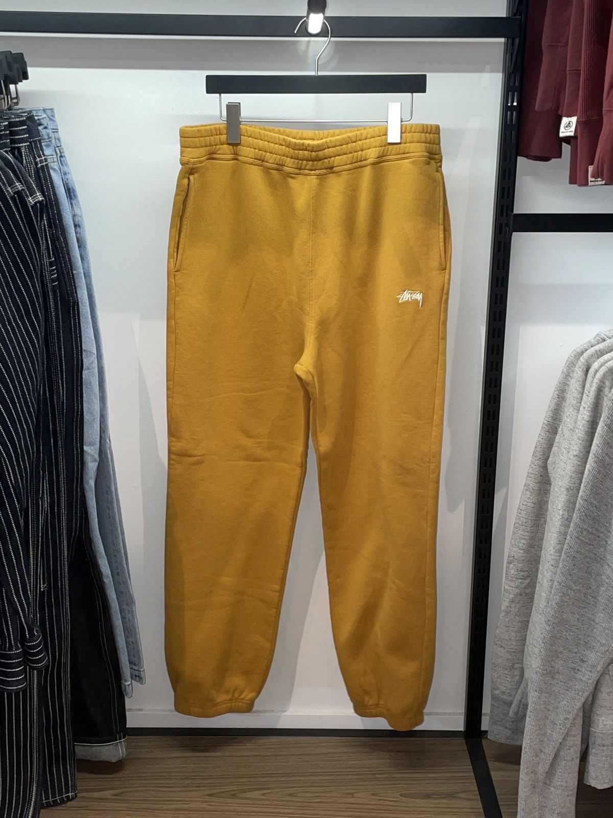 Stüssy Stock Logo Sweatpants Rust