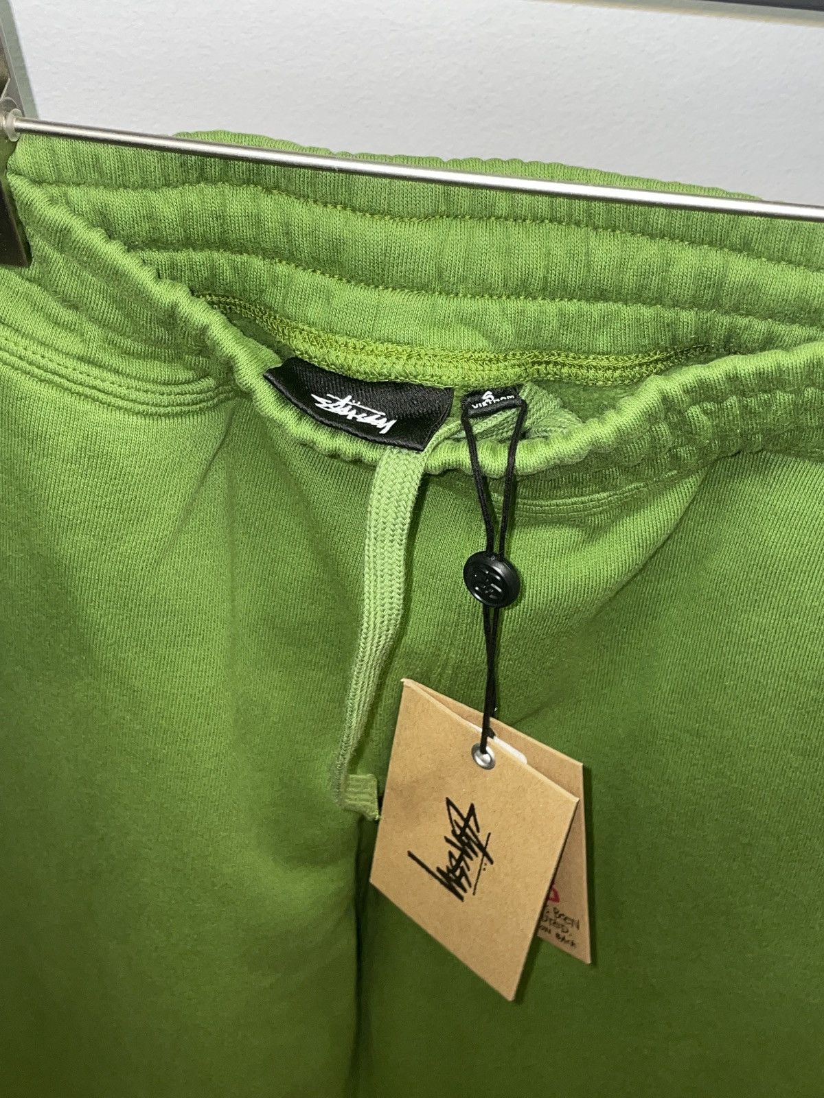 Stussy Stüssy Stock Logo Sweatpants Green Size S Size US 32 / EU 48 - 3 Thumbnail