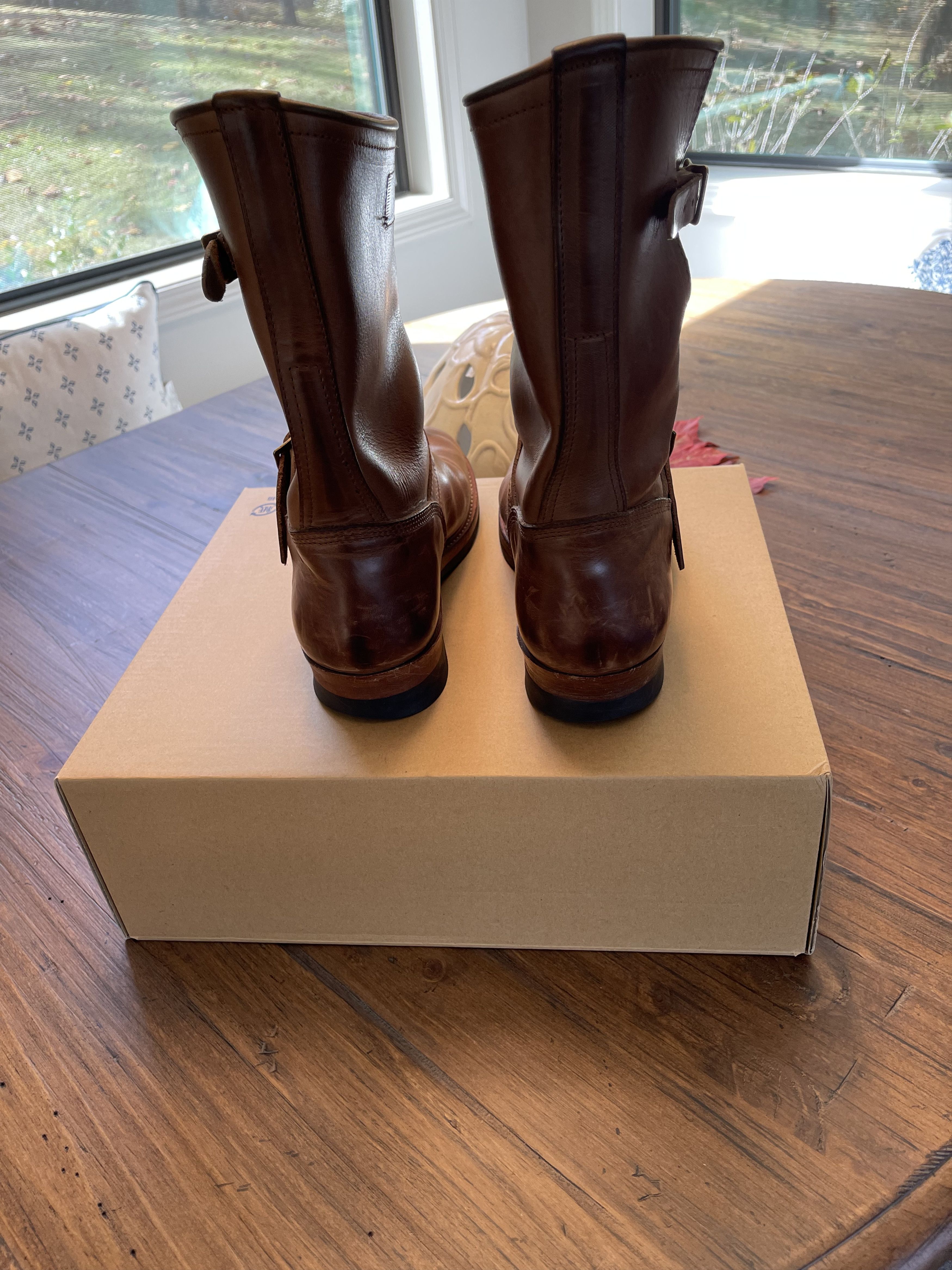 The Flat Head FLAT HEAD GOODYEAR WELTED ENGINEER BOOTS Size US 9 / EU 42 - 3 Thumbnail