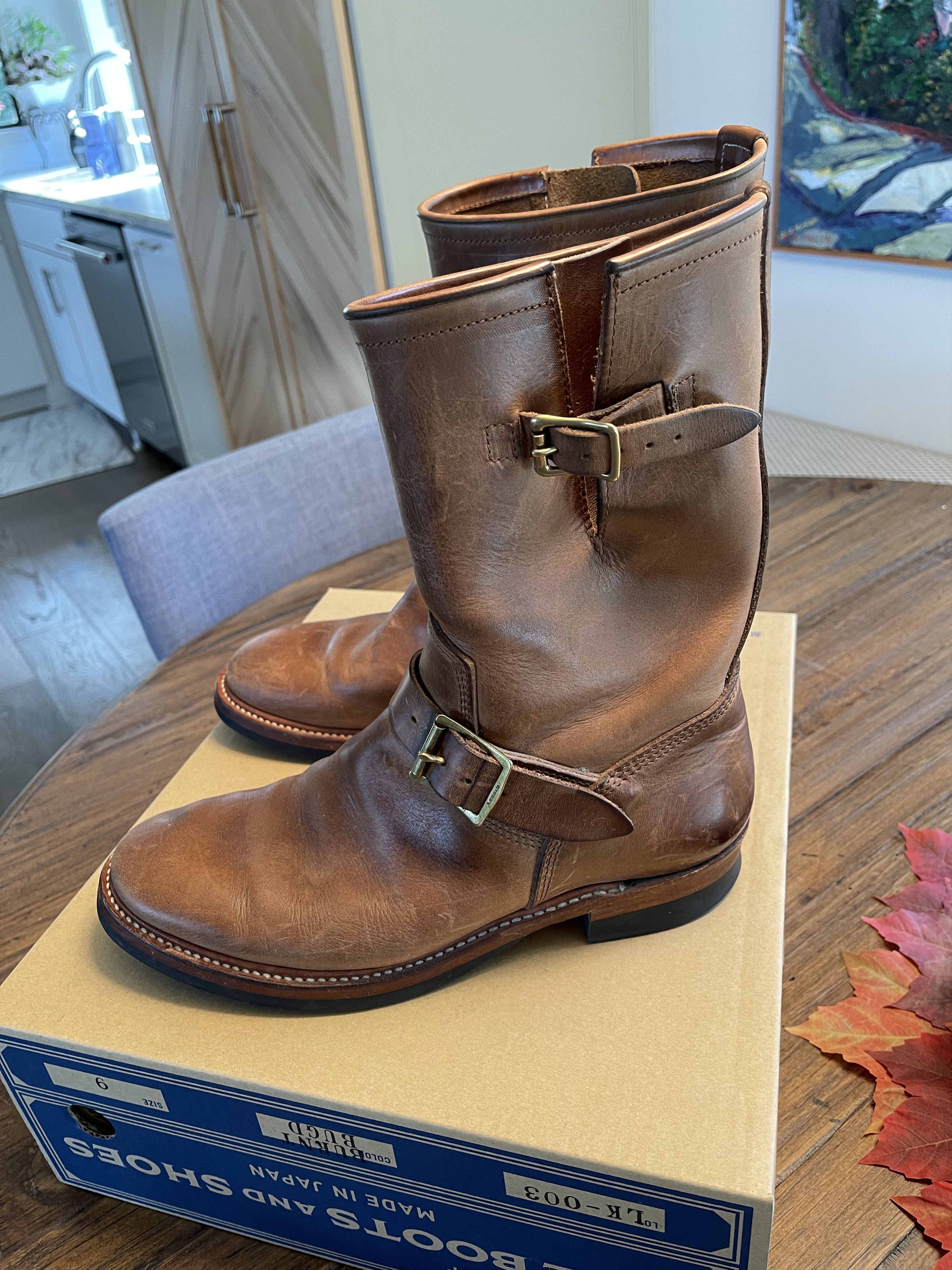 The Flat Head FLAT HEAD GOODYEAR WELTED ENGINEER BOOTS Size US 9 / EU 42 - 2 Thumbnail