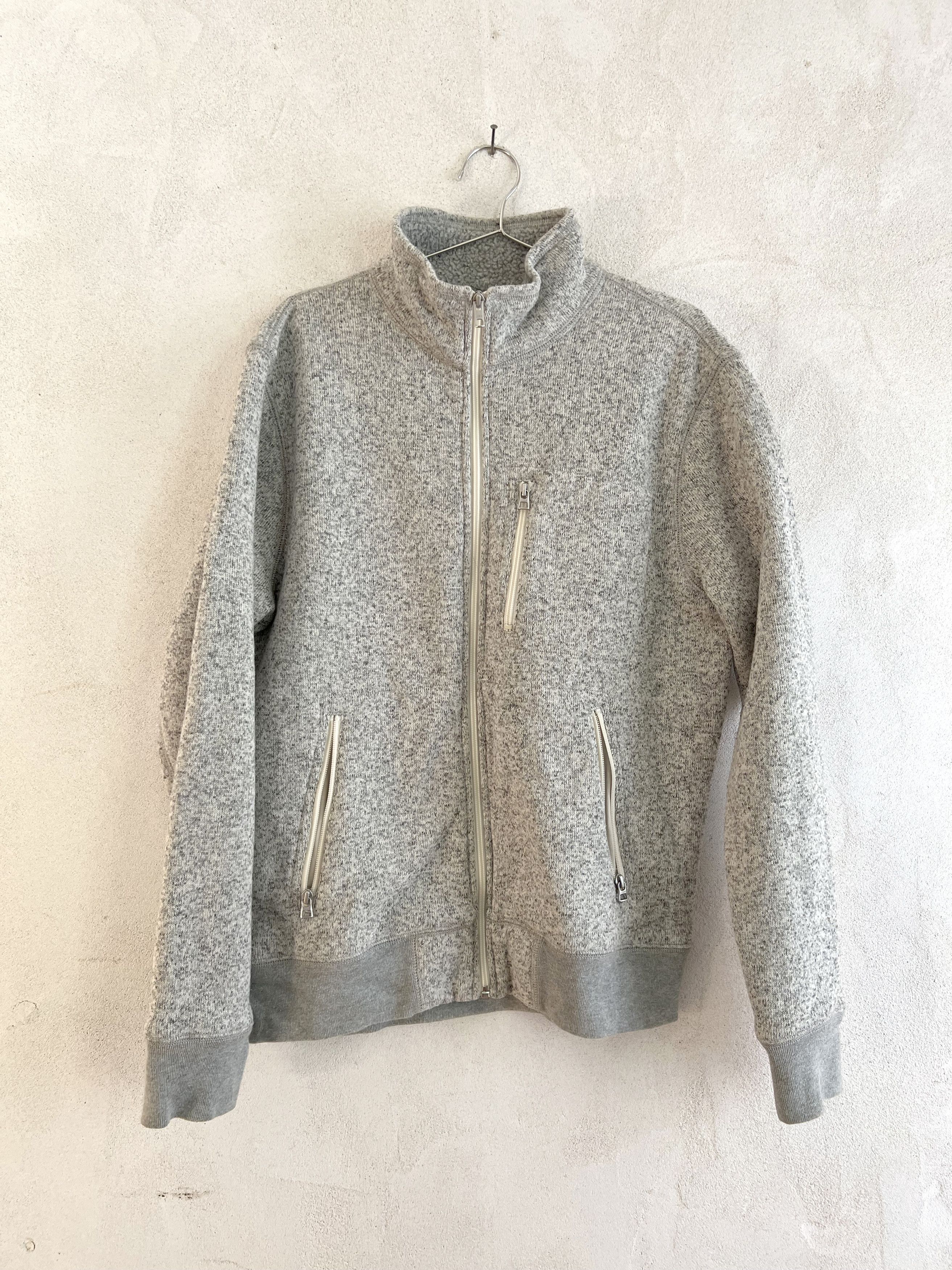 J.Crew J.Crew Heather Grey Fleece Jacket Size US M / EU 48-50 / 2 - 1 Thumbnail
