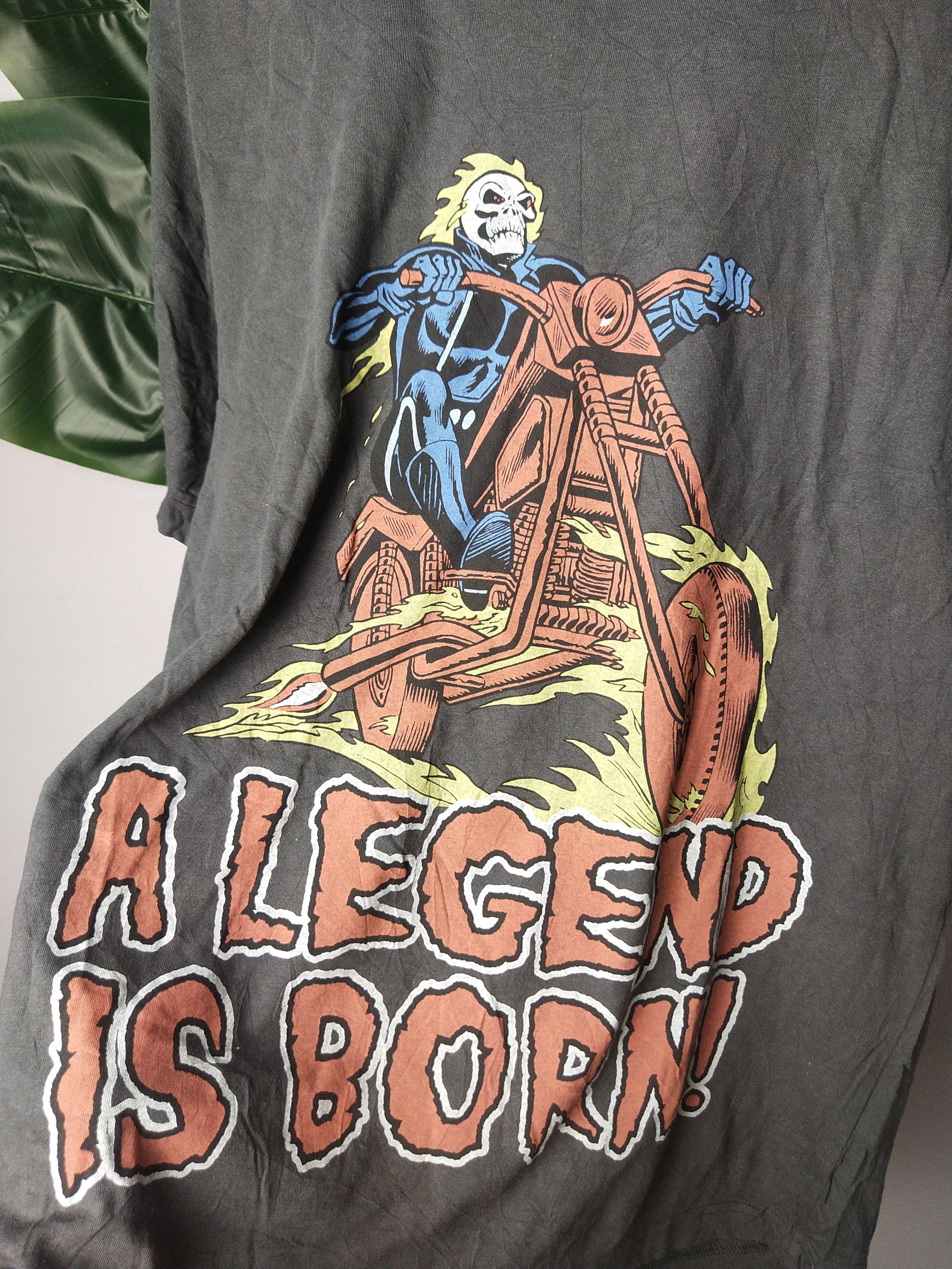 Marvel Comics × Uniqlo × Vintage Ghost Rider x A LAGEND IS BORN Size US L / EU 52-54 / 3 - 6 Thumbnail