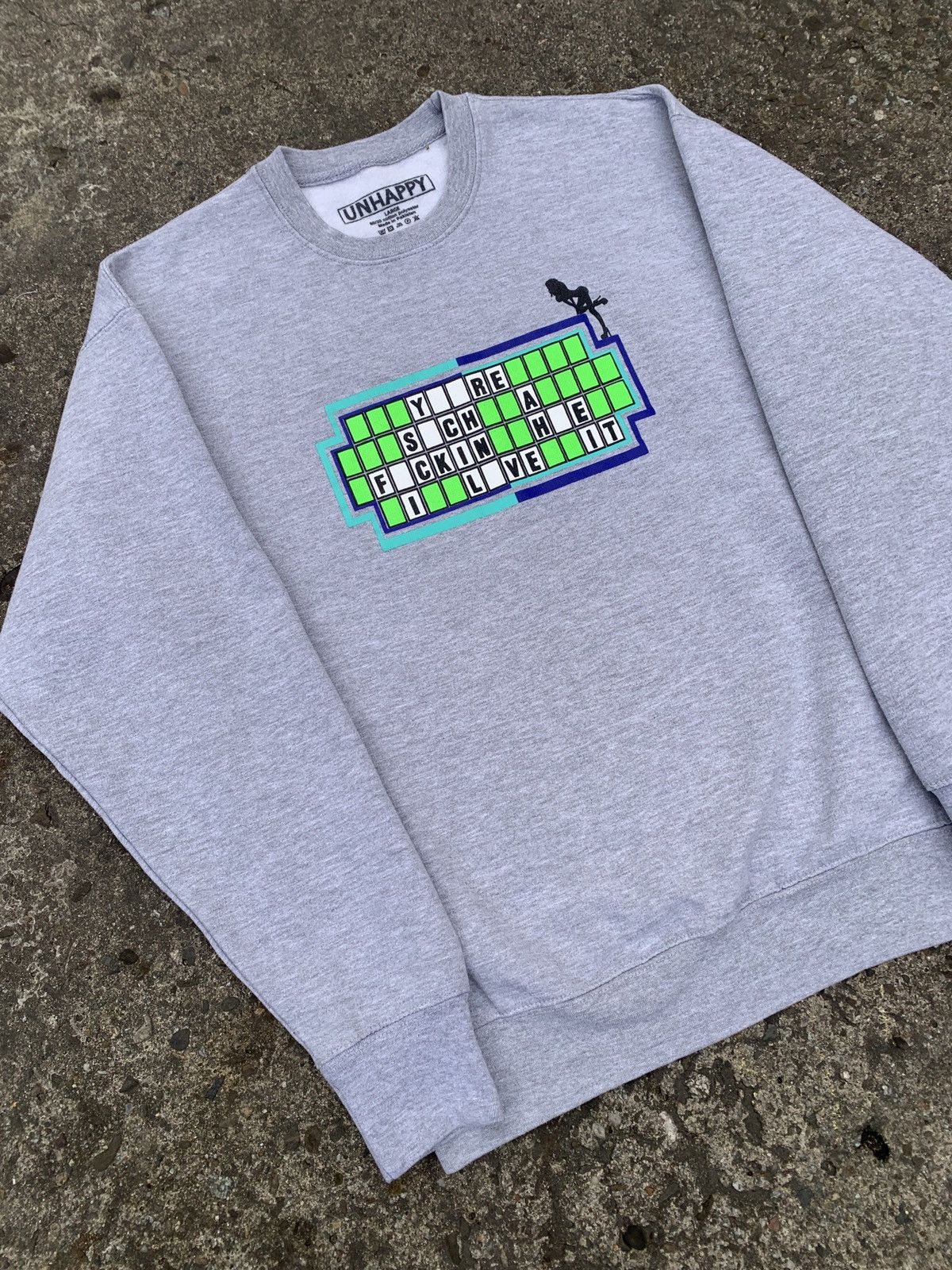 Other Unhappy Lil Pump Merchandise Sweatshirt Size US L / EU 52-54 / 3 - 3 Thumbnail