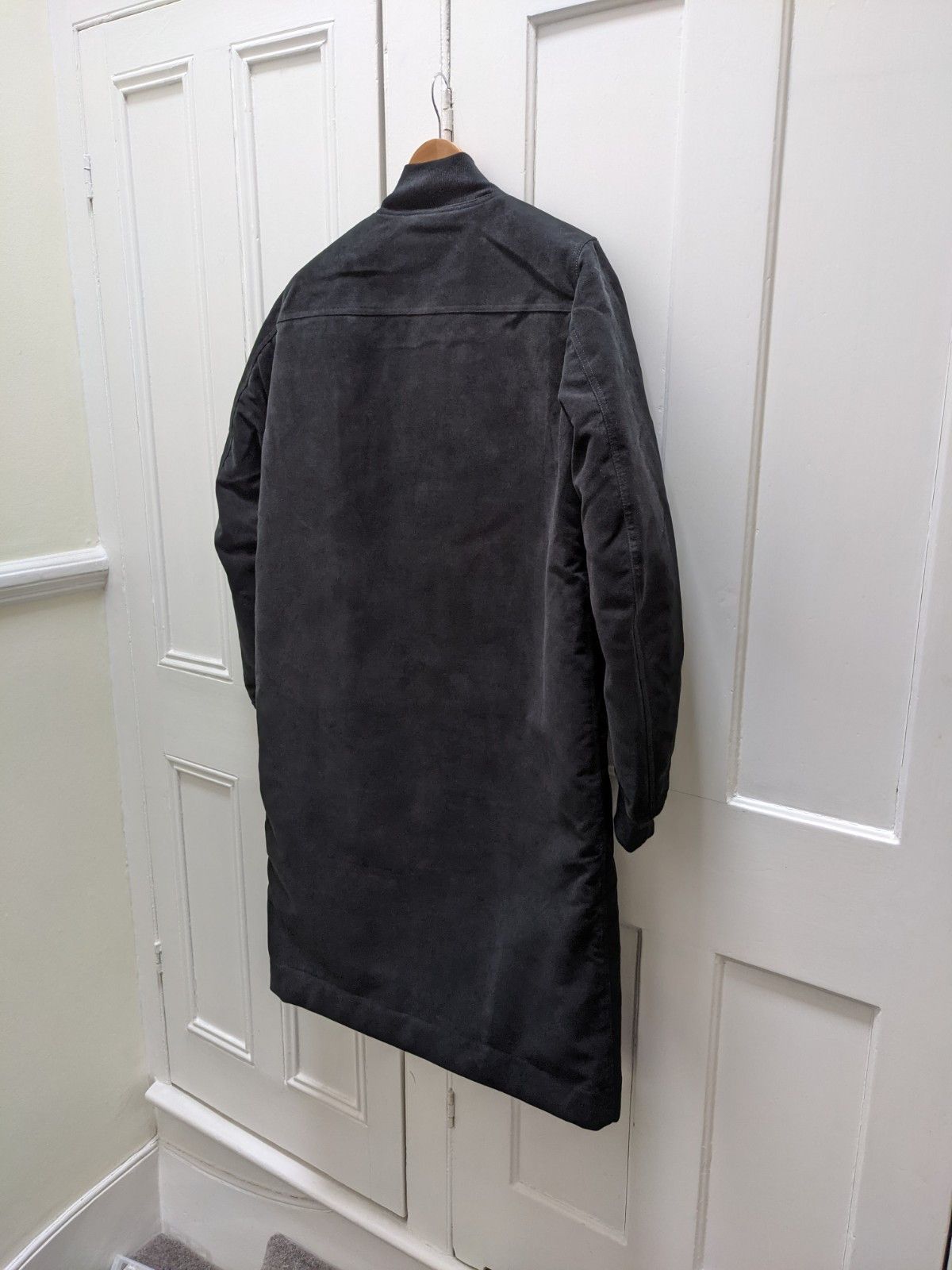 Rick Owens Drkshdw Rick Owens Drkshdw Black Flight Trench Coat Size US S / EU 44-46 / 1 - 3 Thumbnail