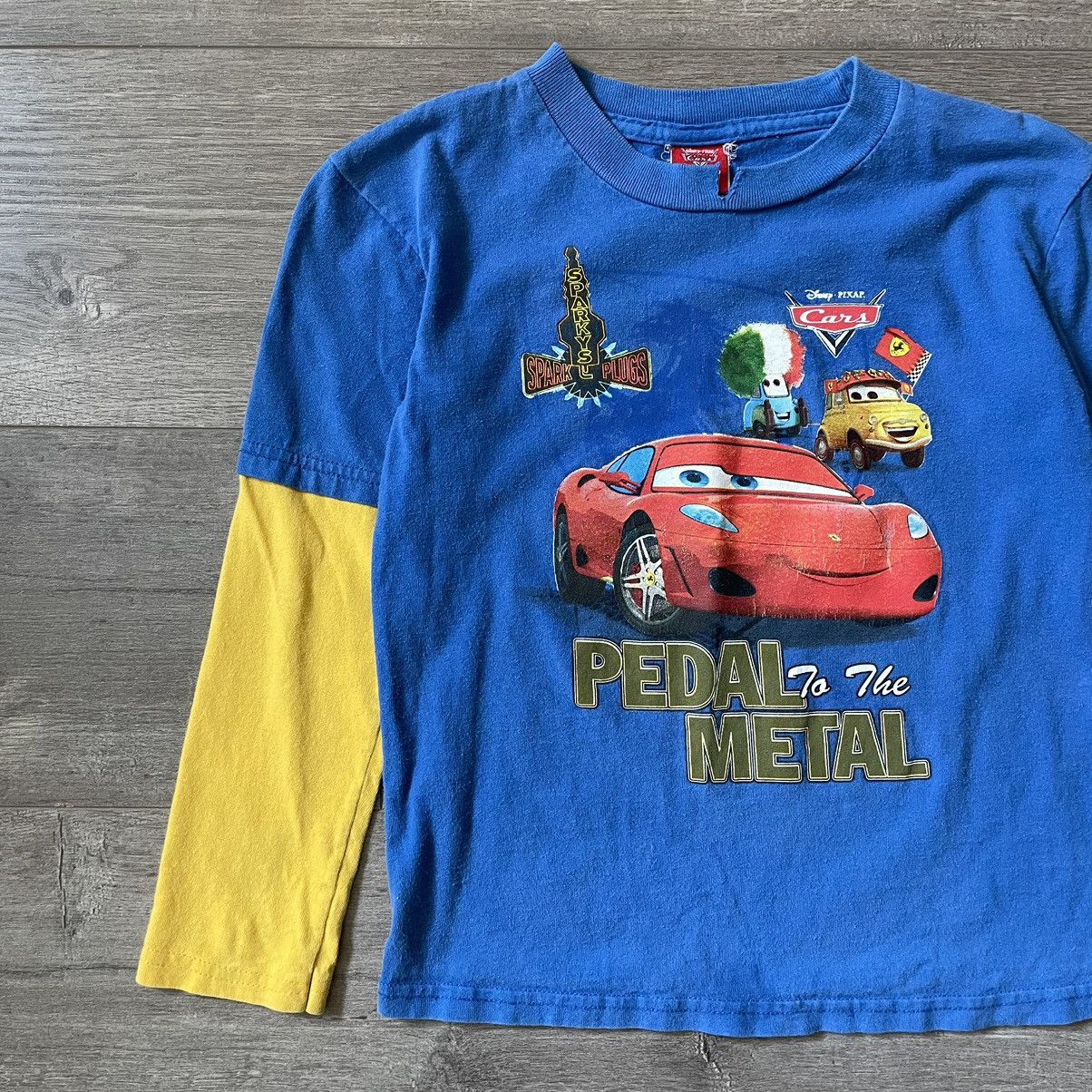 Vintage Vintage Y2K Cars Movie Promo T Shirt Longsleeve Baby Tee Size XXS / US 00 / IT 34 - 1 Thumbnail