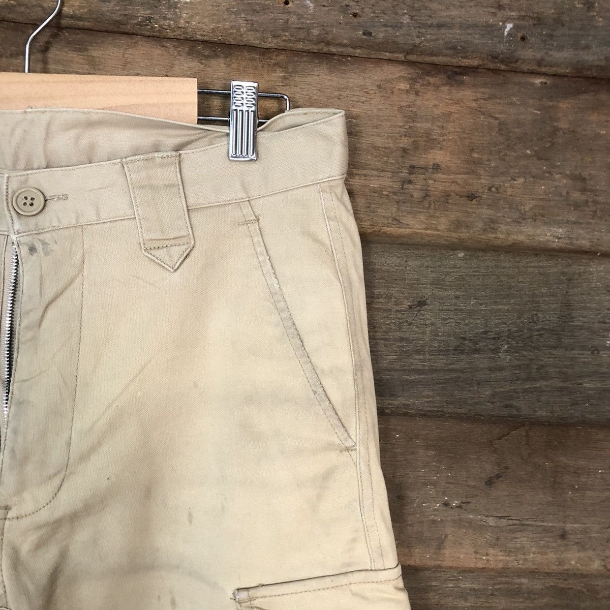 Japanese Brand Japan dirty thrashed tactical Brown Cargo Pants #7049 Size US 30 / EU 46 - 5 Thumbnail