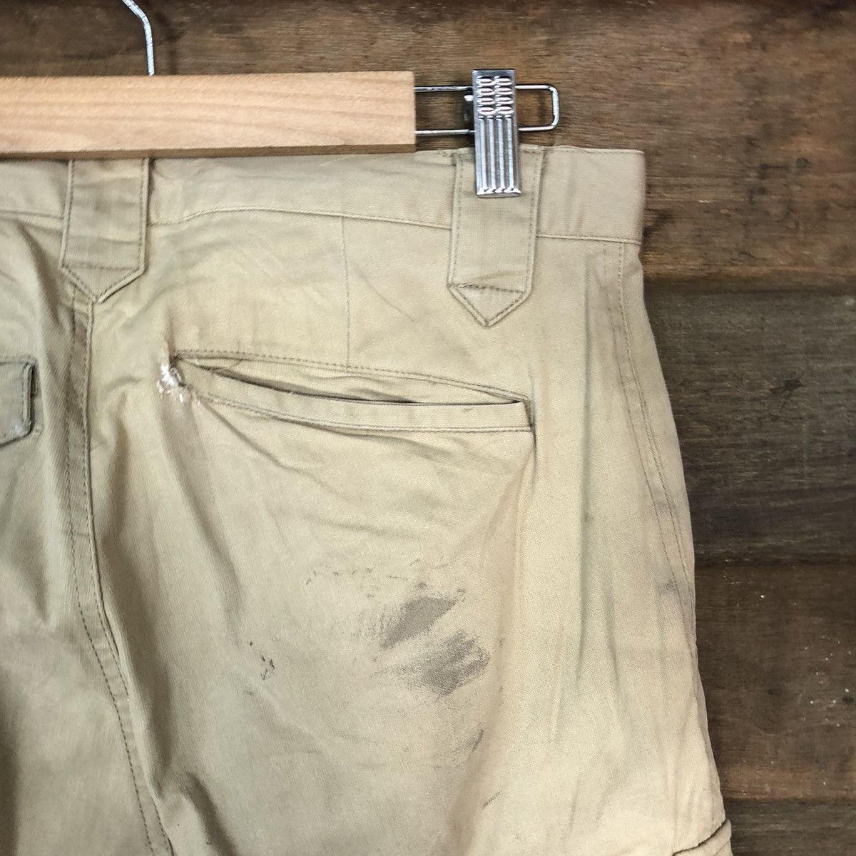 Japanese Brand Japan dirty thrashed tactical Brown Cargo Pants #7049 Size US 30 / EU 46 - 14 Thumbnail