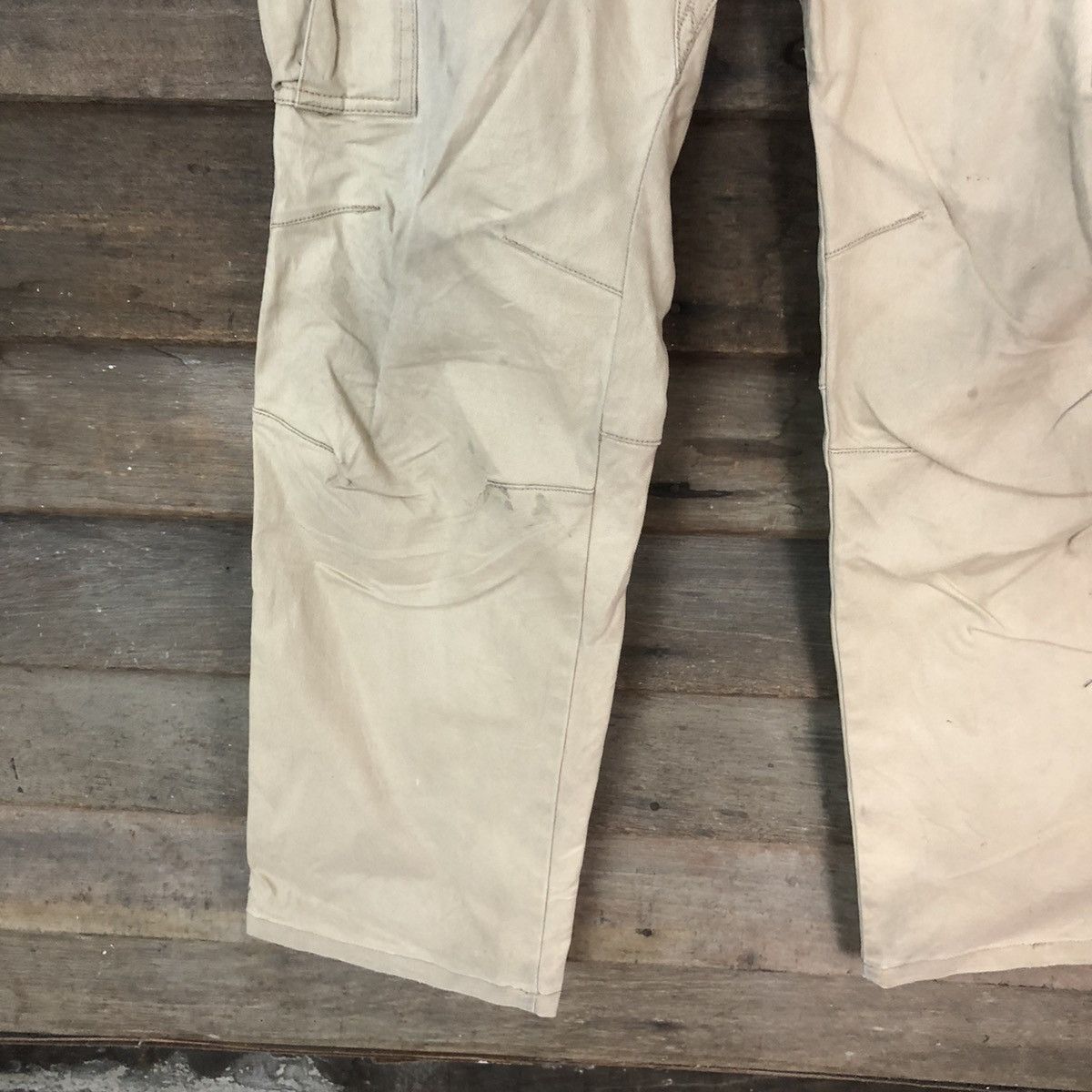 Japanese Brand Japan dirty thrashed tactical Brown Cargo Pants #7049 Size US 30 / EU 46 - 8 Thumbnail