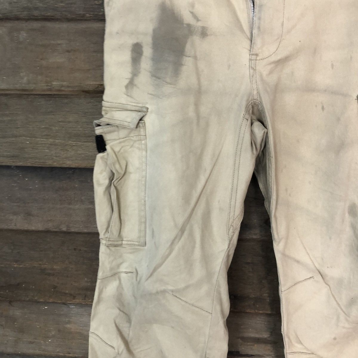 Japanese Brand Japan dirty thrashed tactical Brown Cargo Pants #7049 Size US 30 / EU 46 - 6 Thumbnail