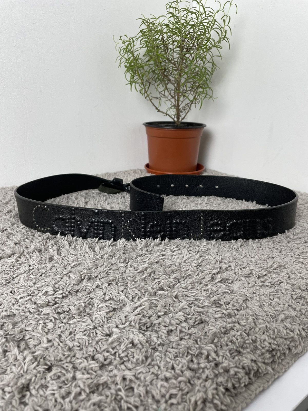 Calvin Klein Calvin Klein vintage leather belts Size ONE SIZE - 1 Thumbnail
