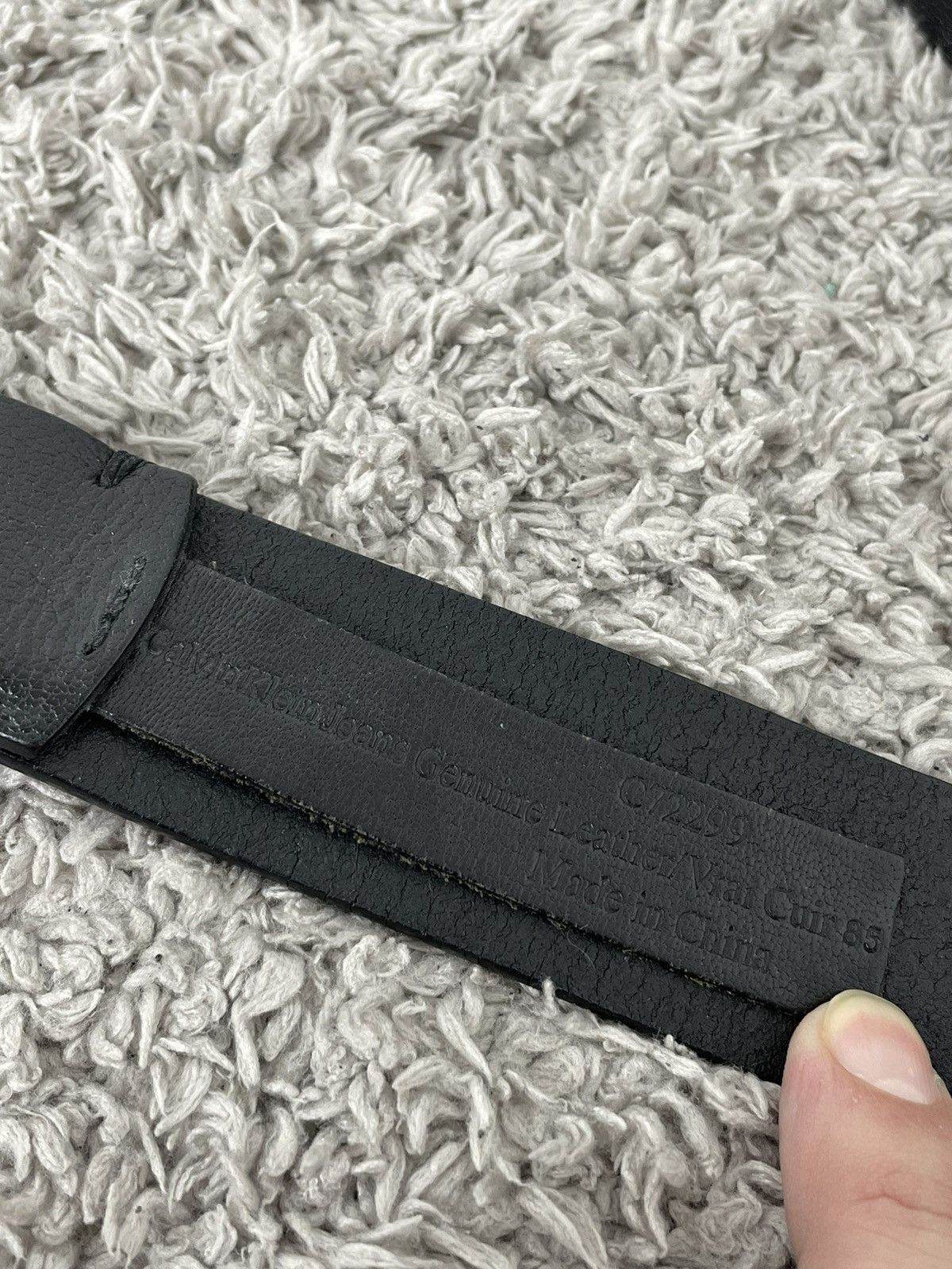 Calvin Klein Calvin Klein vintage leather belts Size ONE SIZE - 2 Thumbnail