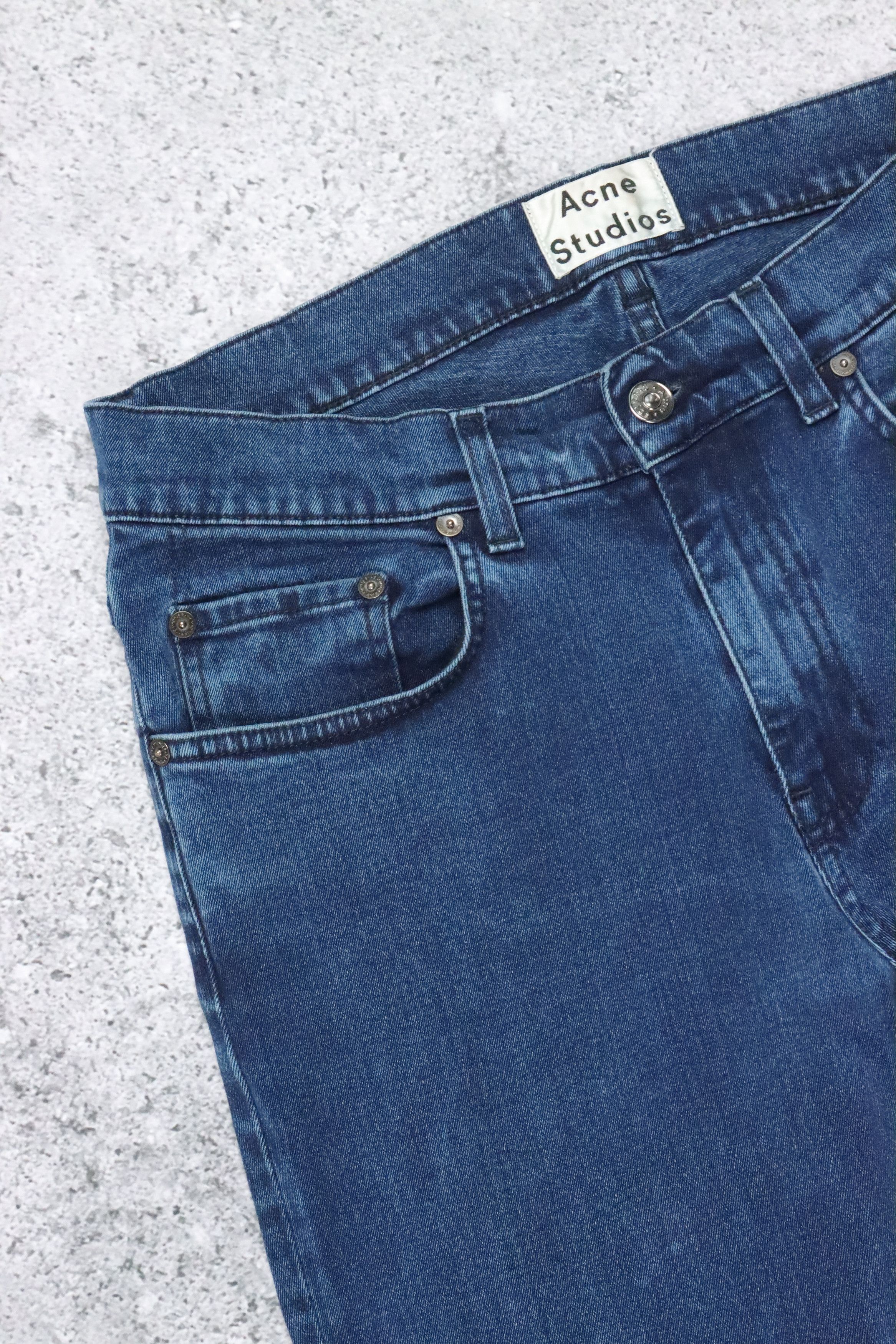 Acne Studios Acne Studios Ace Abyss Denim Jeans Size US 32 / EU 48 - 3 Thumbnail
