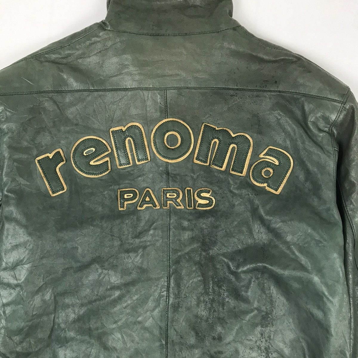 Renoma × Vintage Vintage Renoma Leather Jacket Size US L / EU 52-54 / 3 - 2 Thumbnail