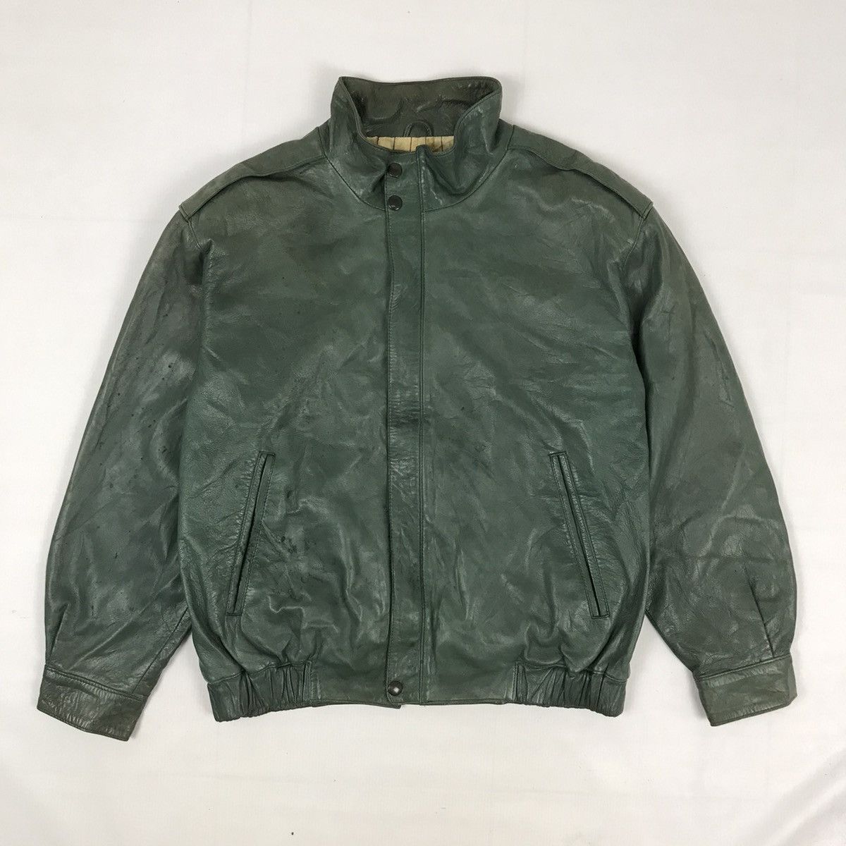 Renoma × Vintage Vintage Renoma Leather Jacket Size US L / EU 52-54 / 3 - 3 Thumbnail