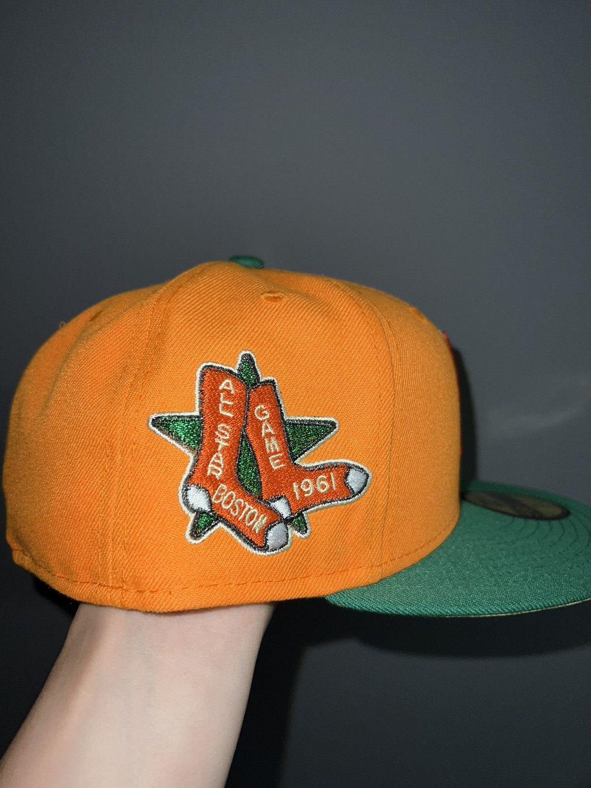 Hat Club × MyFitteds × New Era Boston Red Sox Mario Kart Bowser Size 7 1/4 Size ONE SIZE - 2 Thumbnail