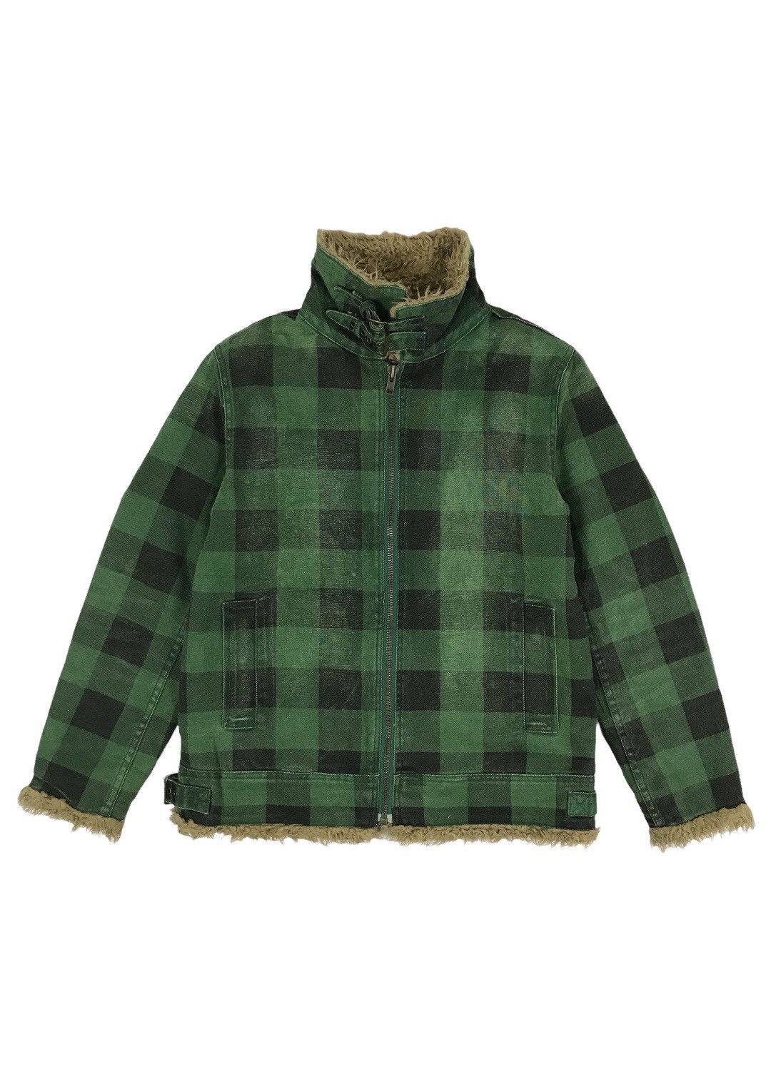 Vintage Vintage Ranch Wear Flannel Fleece Sherpa Jacket Size US M / EU 48-50 / 2 - 1 Thumbnail