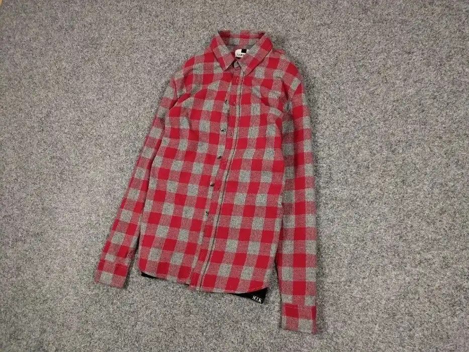 Flannel VTG needles Scott Style Y2K Flannel Shirt checkered Kapital Size US M / EU 48-50 / 2 - 4 Thumbnail