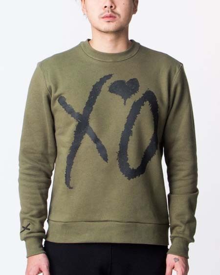 The Weeknd The Weeknd XO CUT & SEWN UNISEX CREW NECK MILITARY GREEN Size US S / EU 44-46 / 1 - 10 Thumbnail