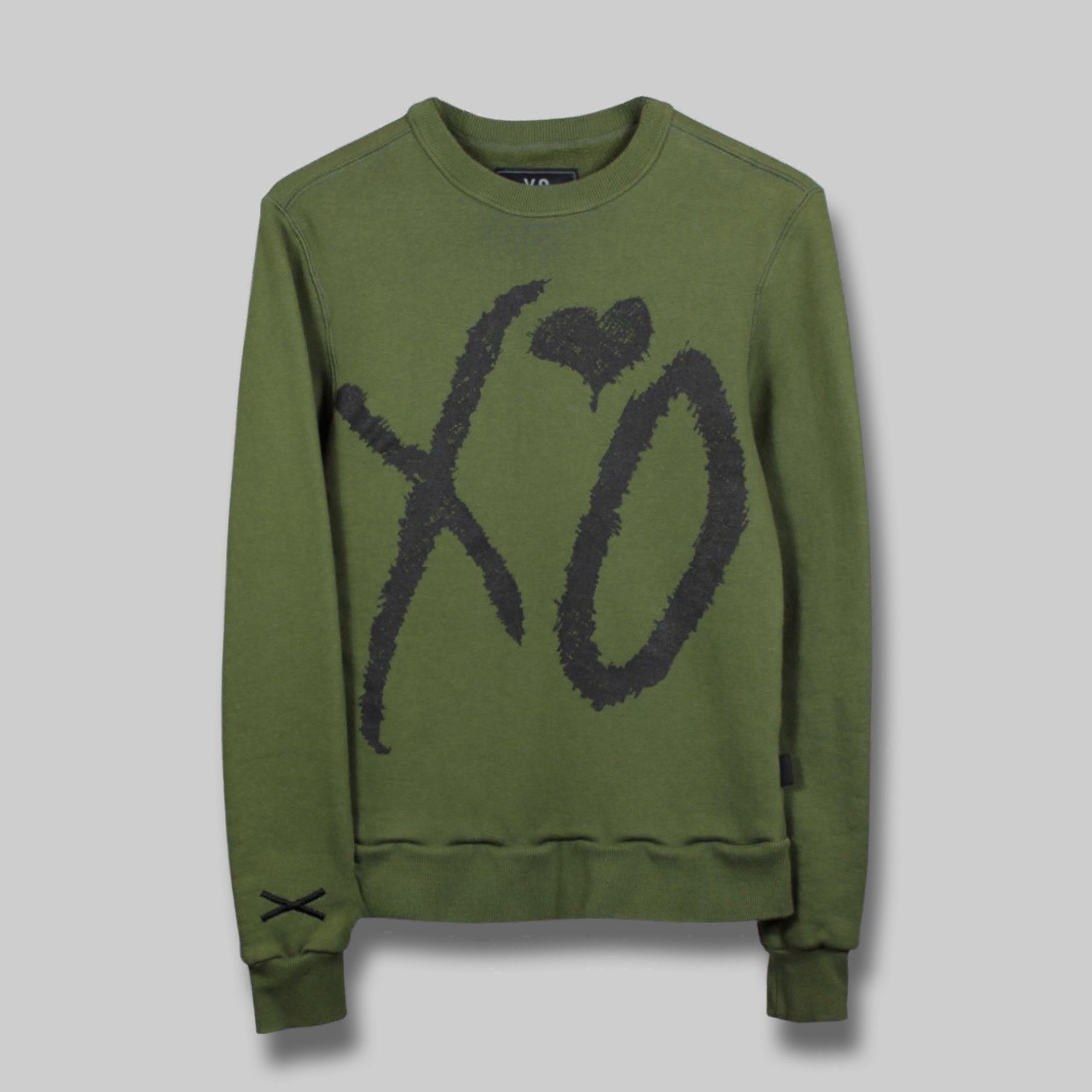 The Weeknd The Weeknd XO CUT & SEWN UNISEX CREW NECK MILITARY GREEN Size US S / EU 44-46 / 1 - 4 Thumbnail