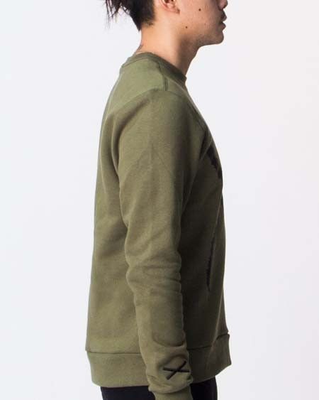 The Weeknd The Weeknd XO CUT & SEWN UNISEX CREW NECK MILITARY GREEN Size US S / EU 44-46 / 1 - 13 Thumbnail