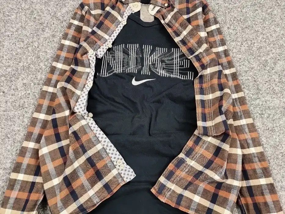 Flannel Vintage Flannel Shirt Travis Scott Style Streetwear Hype Size US L / EU 52-54 / 3 - 6 Thumbnail