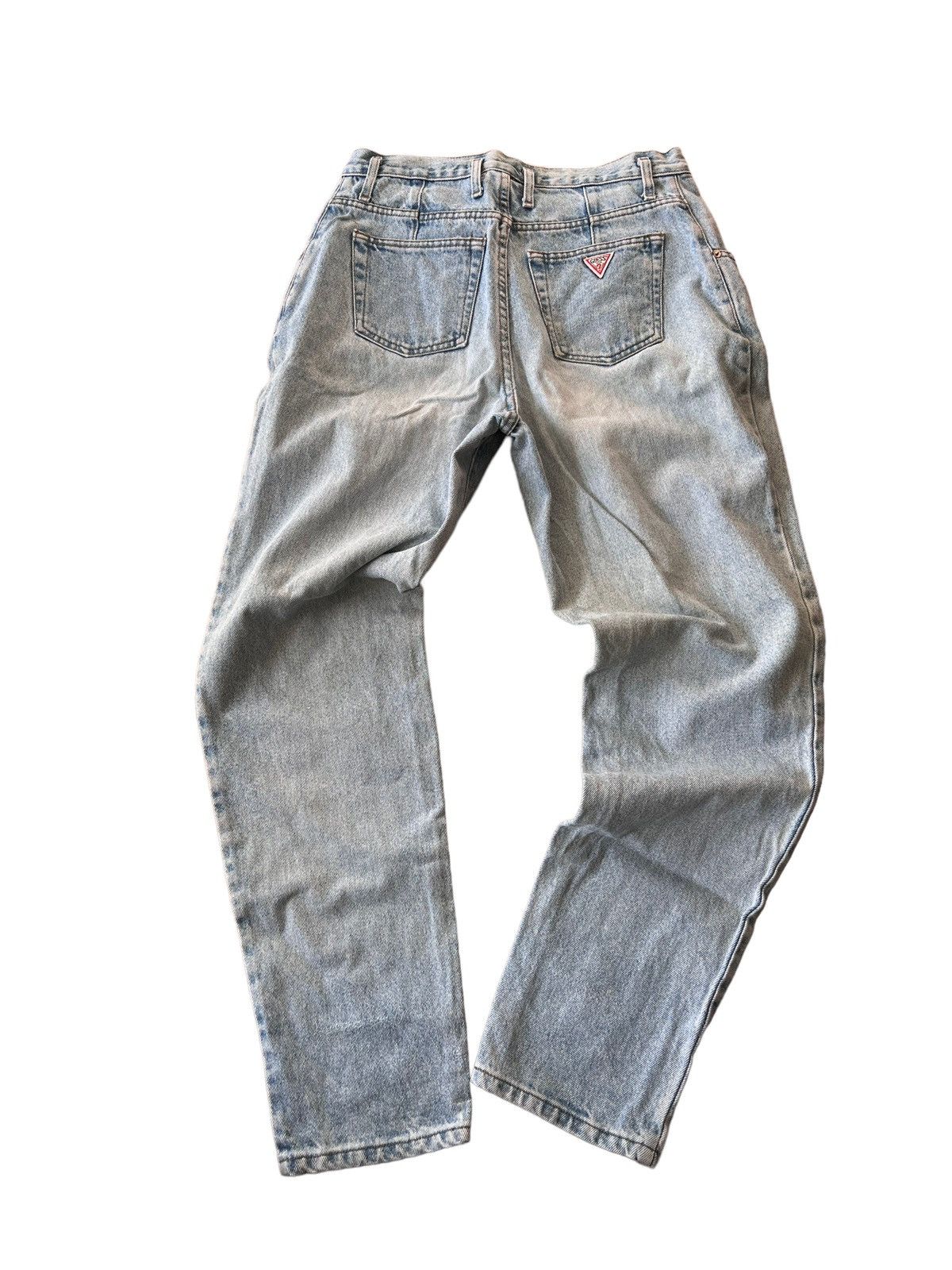 Guess Vintage 90s Guess Denim Jeans Made In Canada Faded Size US 31 - 1 Thumbnail