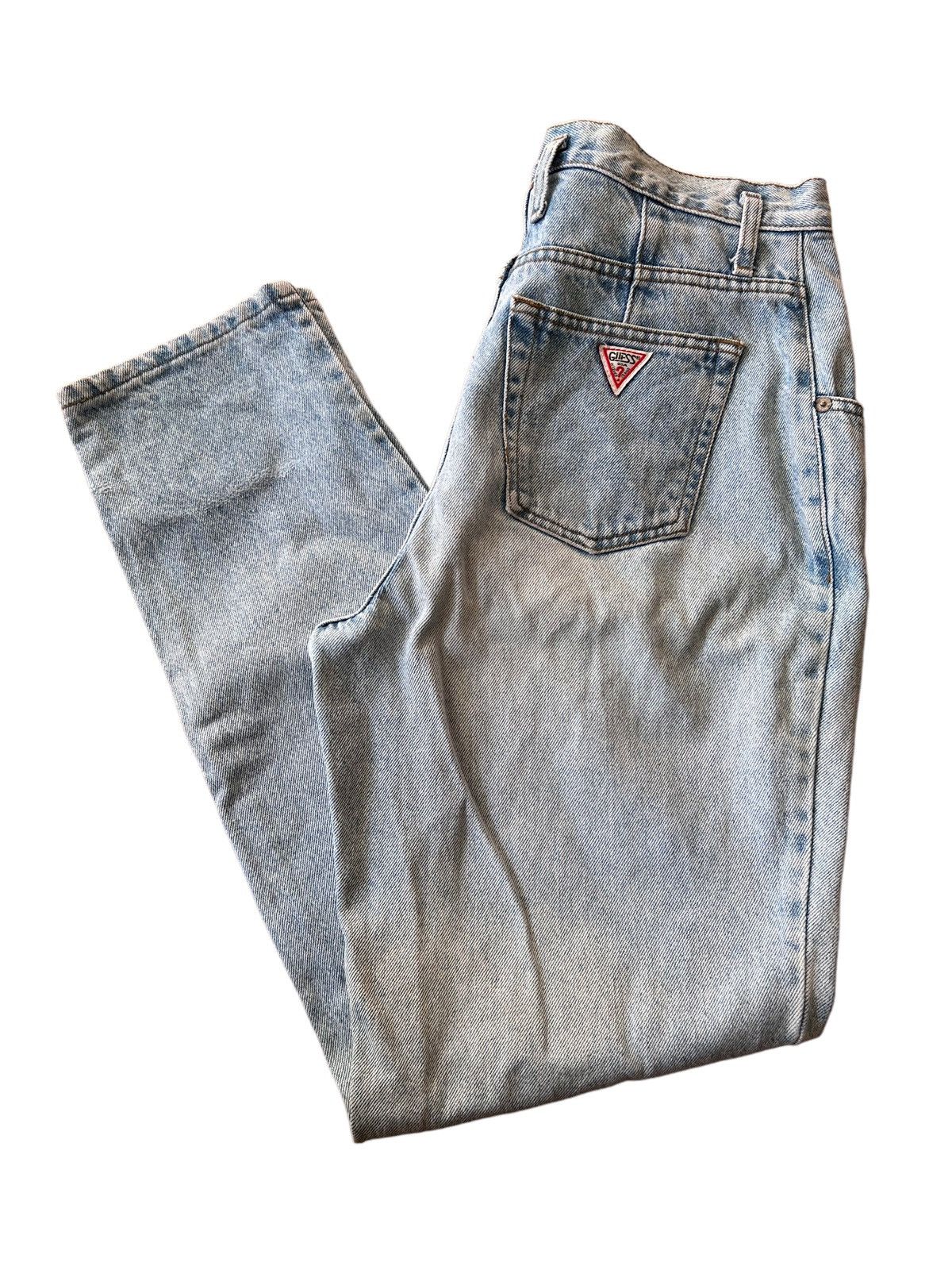 Guess Vintage 90s Guess Denim Jeans Made In Canada Faded Size US 31 - 4 Thumbnail
