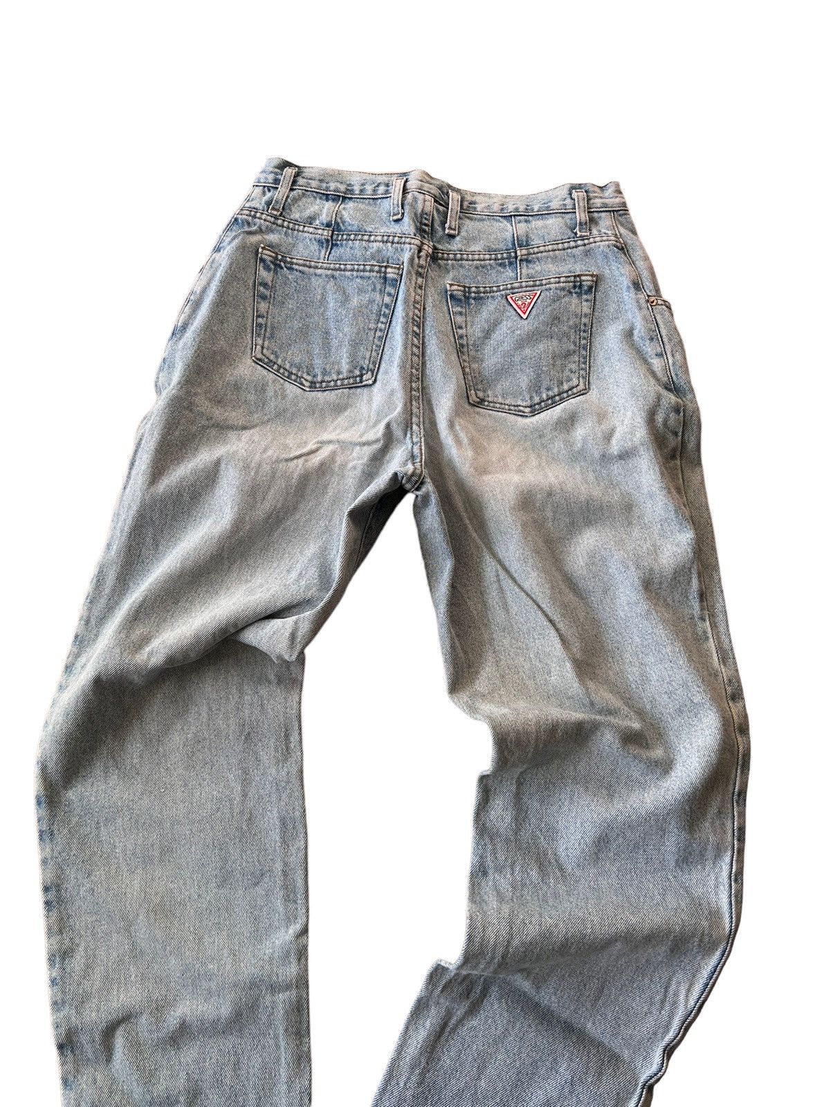 Guess Vintage 90s Guess Denim Jeans Made In Canada Faded Size US 31 - 2 Thumbnail
