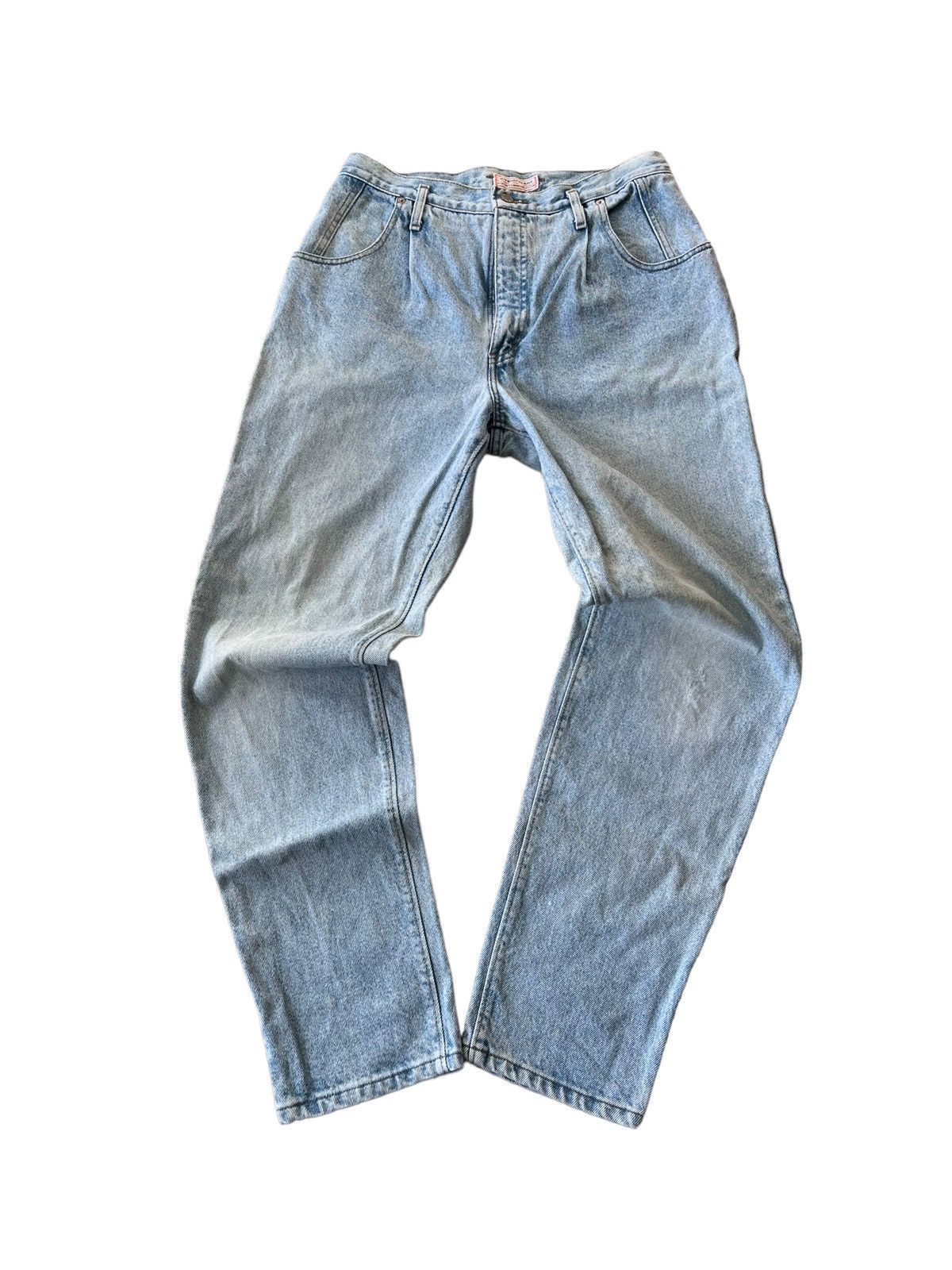 Guess Vintage 90s Guess Denim Jeans Made In Canada Faded Size US 31 - 3 Thumbnail