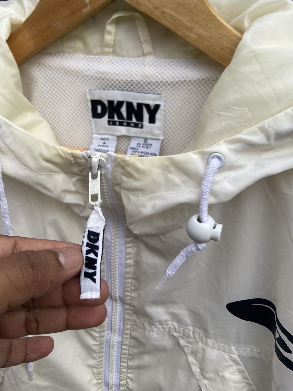Outdoor Life Vintage DKNY USA Light Zipper Jacket Size US S / EU 44-46 / 1 - 8 Thumbnail