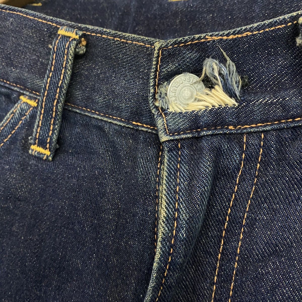 Evisu × Japanese Brand × Vintage VTG EVIS GENES DENIM JEANS NOW KNOW AS EVISU Size US 32 / EU 48 - 6 Thumbnail