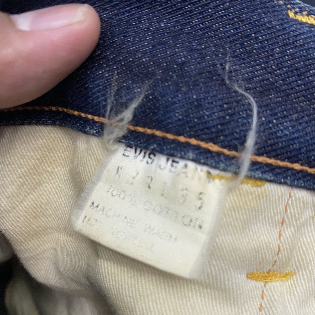 Evisu × Japanese Brand × Vintage VTG EVIS GENES DENIM JEANS NOW KNOW AS EVISU Size US 32 / EU 48 - 11 Thumbnail