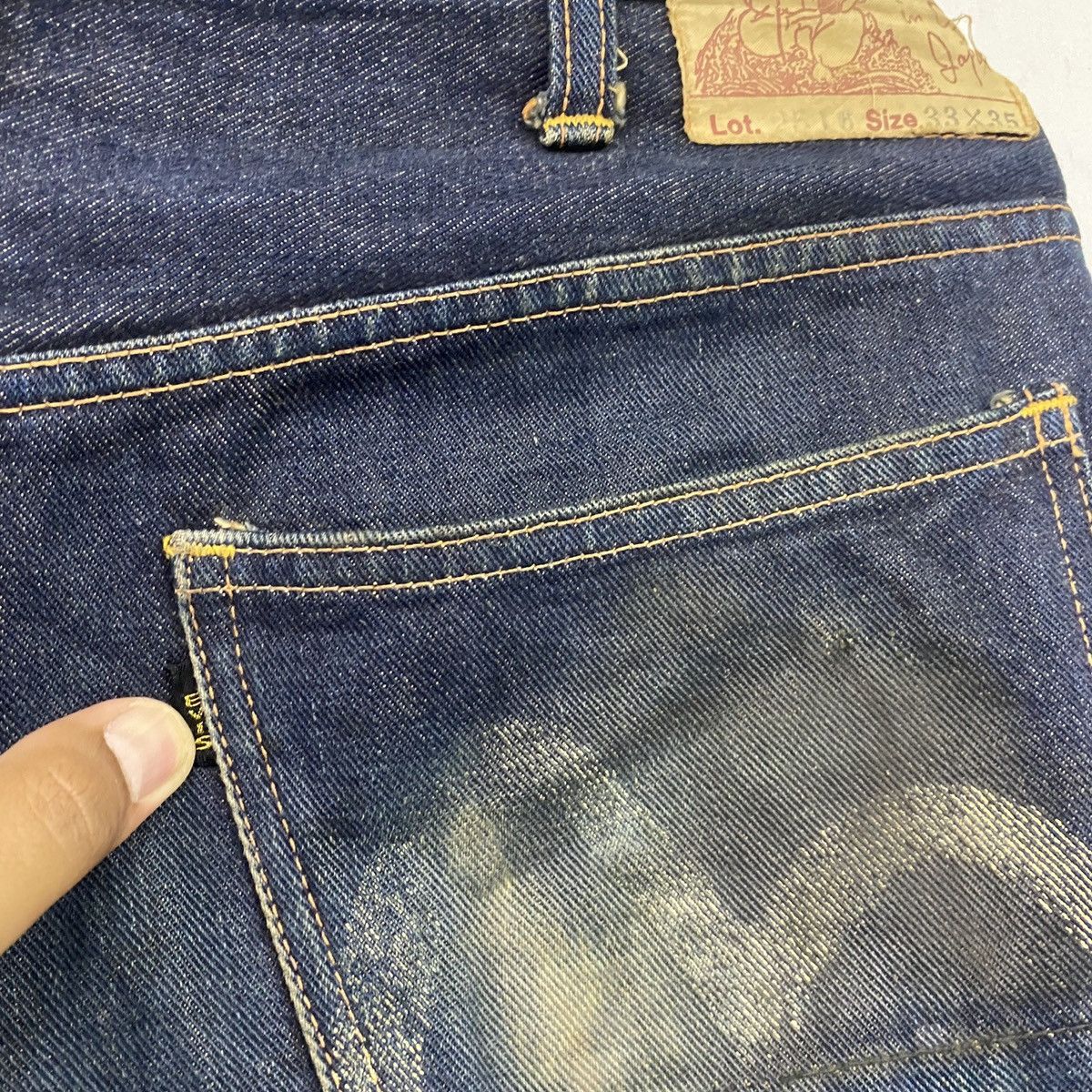Evisu × Japanese Brand × Vintage VTG EVIS GENES DENIM JEANS NOW KNOW AS EVISU Size US 32 / EU 48 - 3 Thumbnail