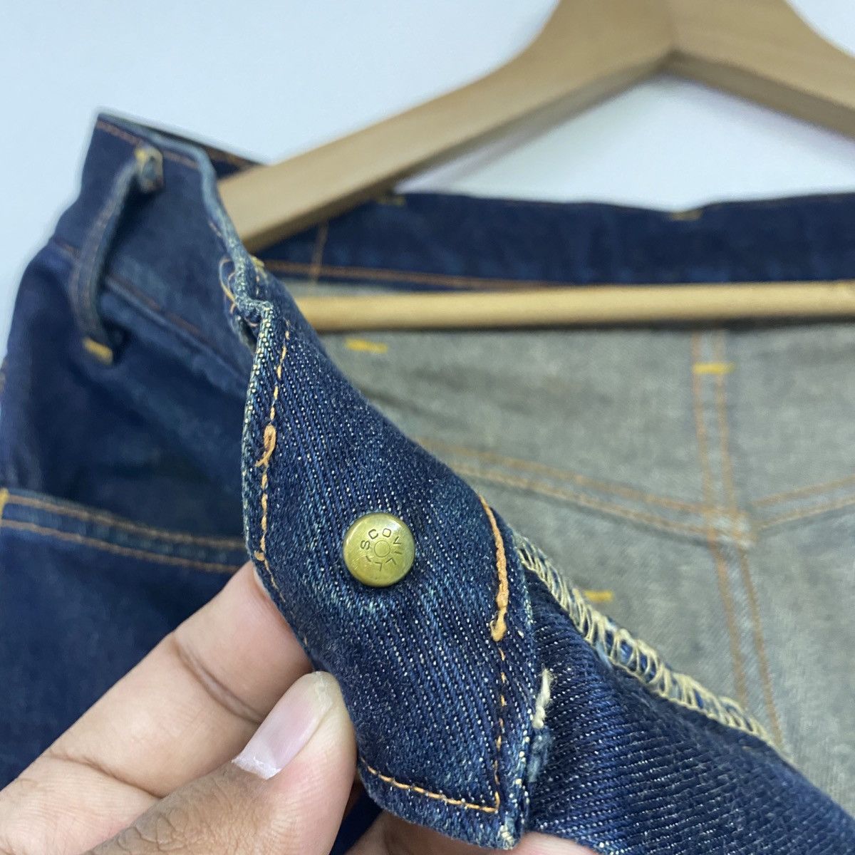 Evisu × Japanese Brand × Vintage VTG EVIS GENES DENIM JEANS NOW KNOW AS EVISU Size US 32 / EU 48 - 9 Thumbnail