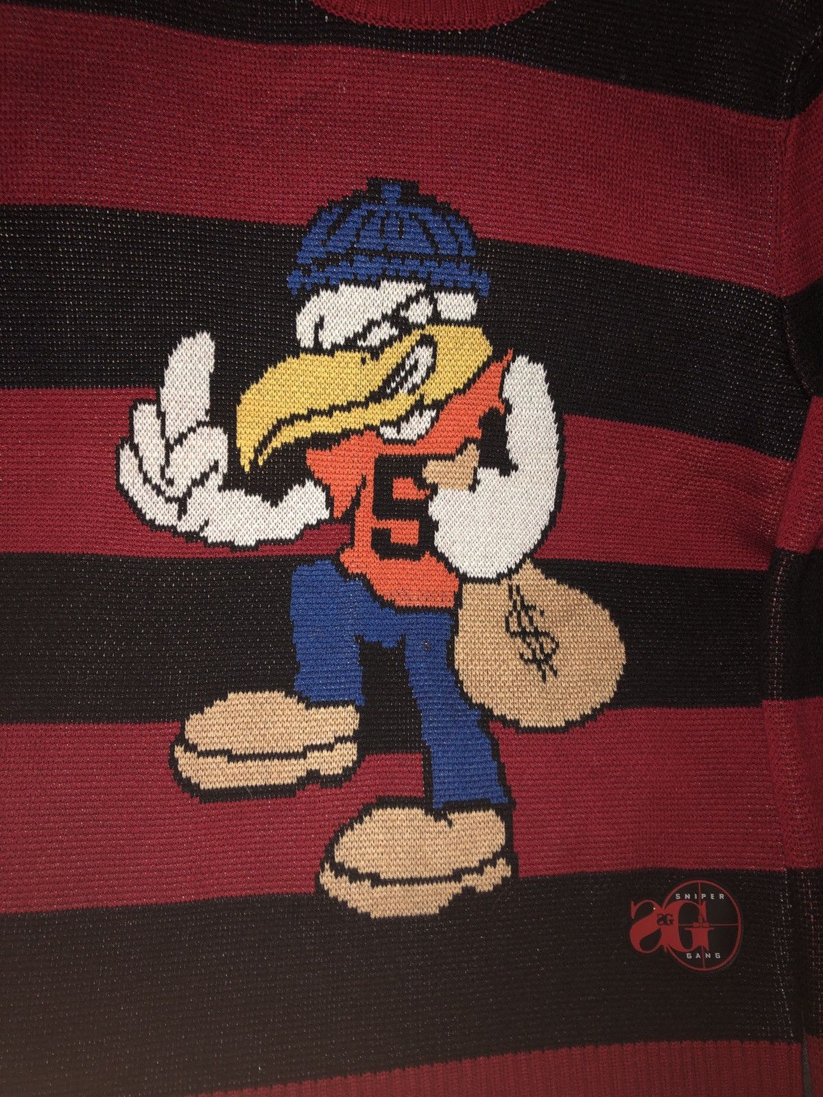 T-shirt Kodak Nera Sniper Gang Abbigliamento Hip Hop Streetwear - Foto 6
