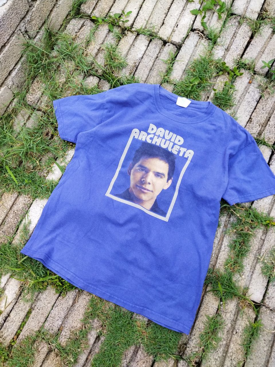 Band Tees Vintage David Archuleta American Idol Tour 2008 Tees Size US M / EU 48-50 / 2 - 2 Thumbnail