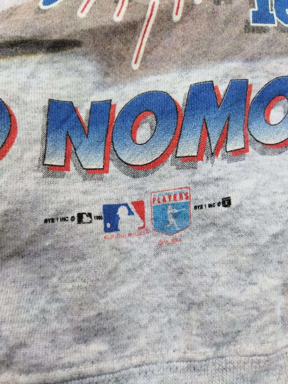 Vintage Vintage 90s Dodgers Hideo Nomo Sweatshirt Size US M / EU 48-50 / 2 - 5 Thumbnail
